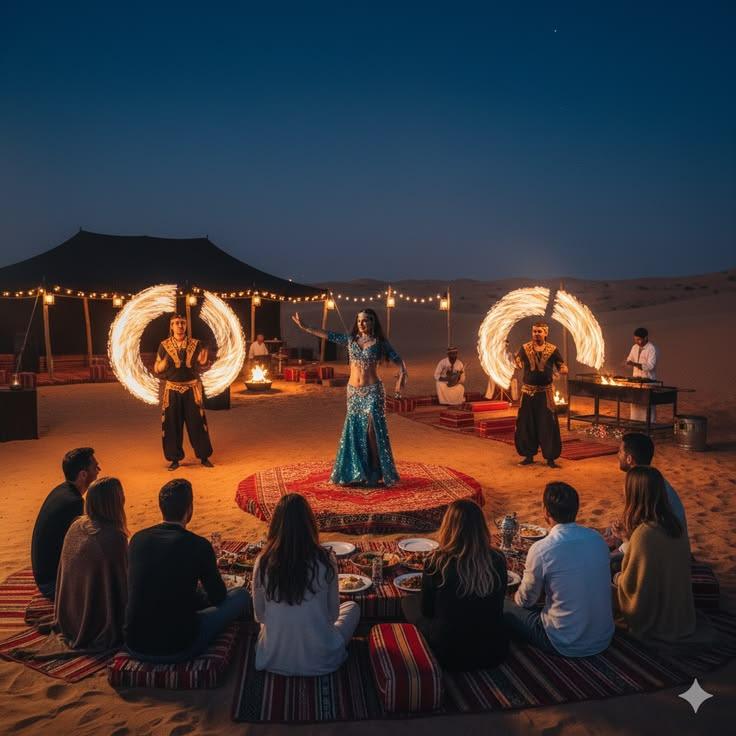 Desert gala evening