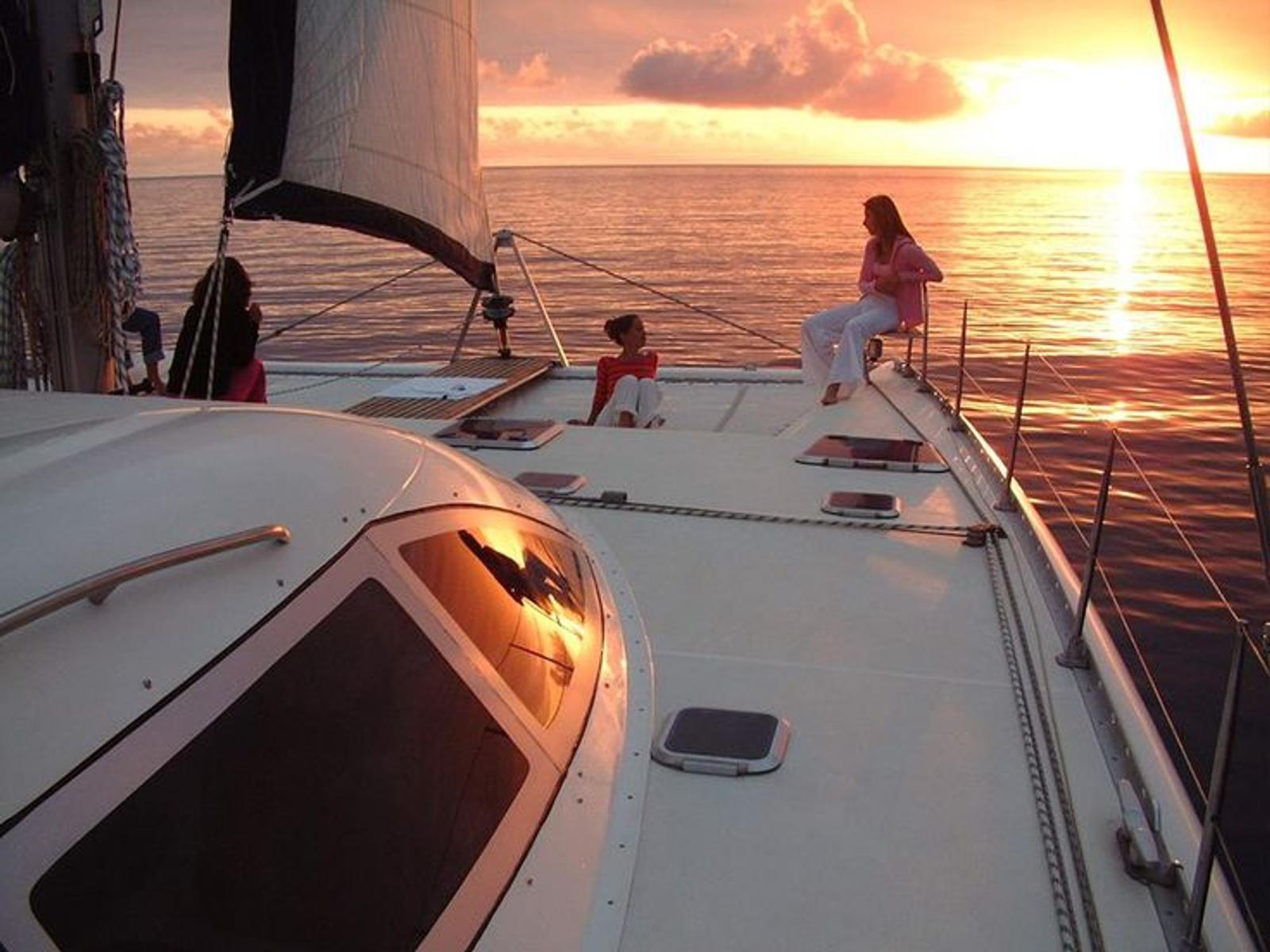 Sunset catamaran or Mandovi cruise