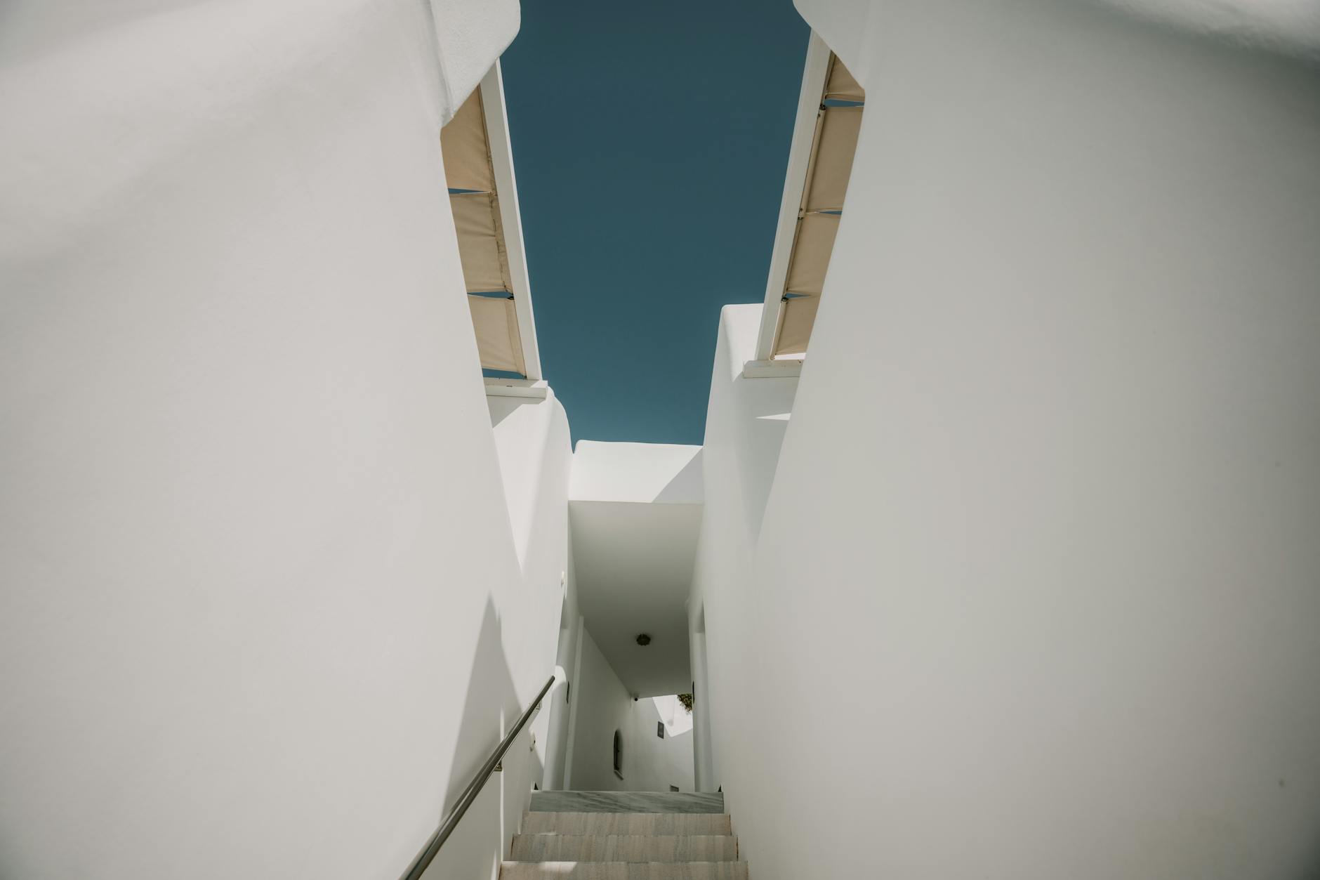 A hotel in Santorini, Greece