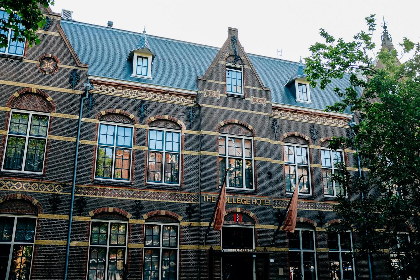 A hotel in Amsterdam, Netherlands + Belgium + France + Switzerland