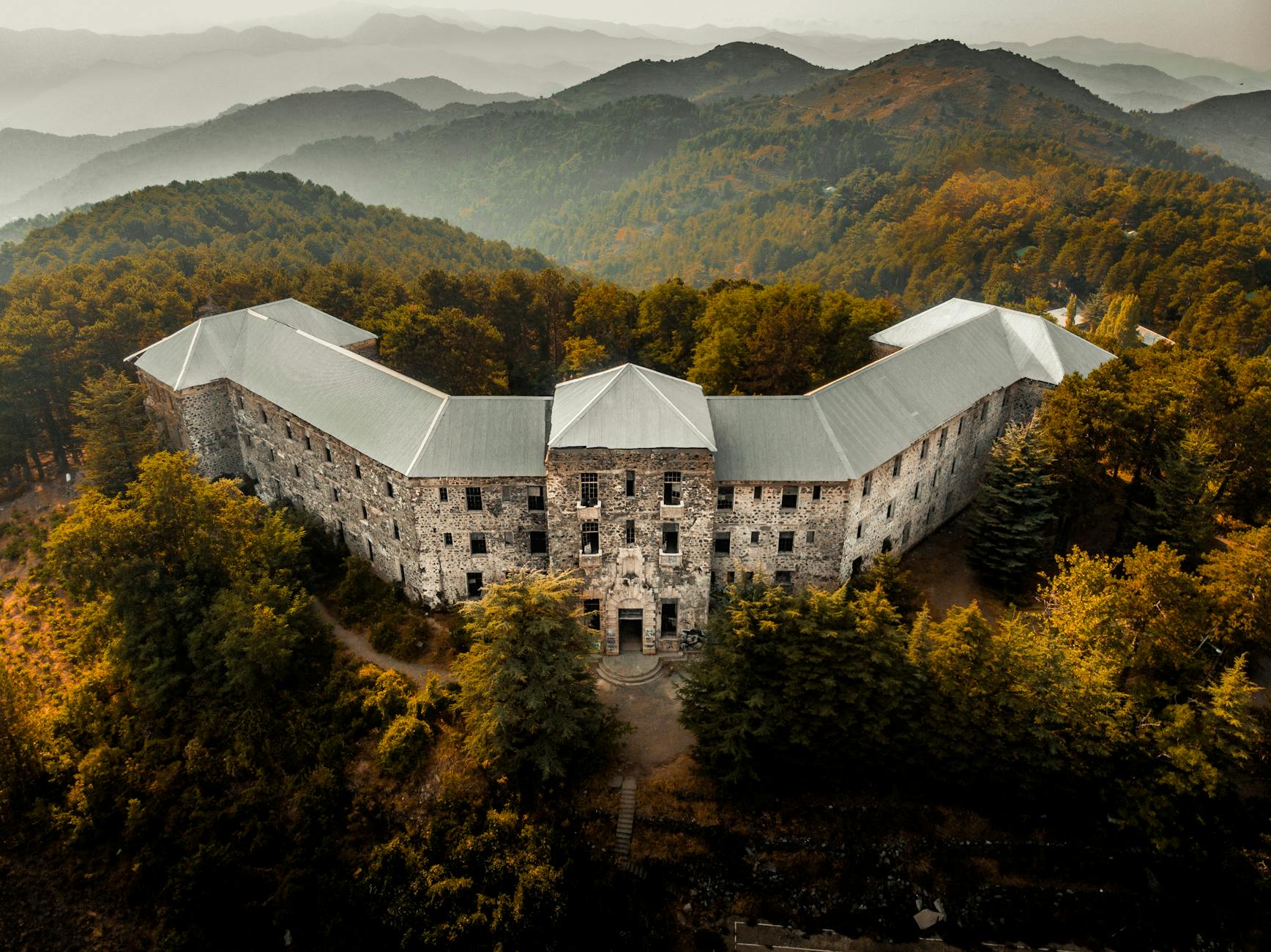 A hotel in Dharmshala, India
