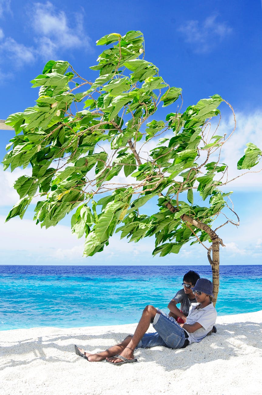 A portrait moment in Maldives