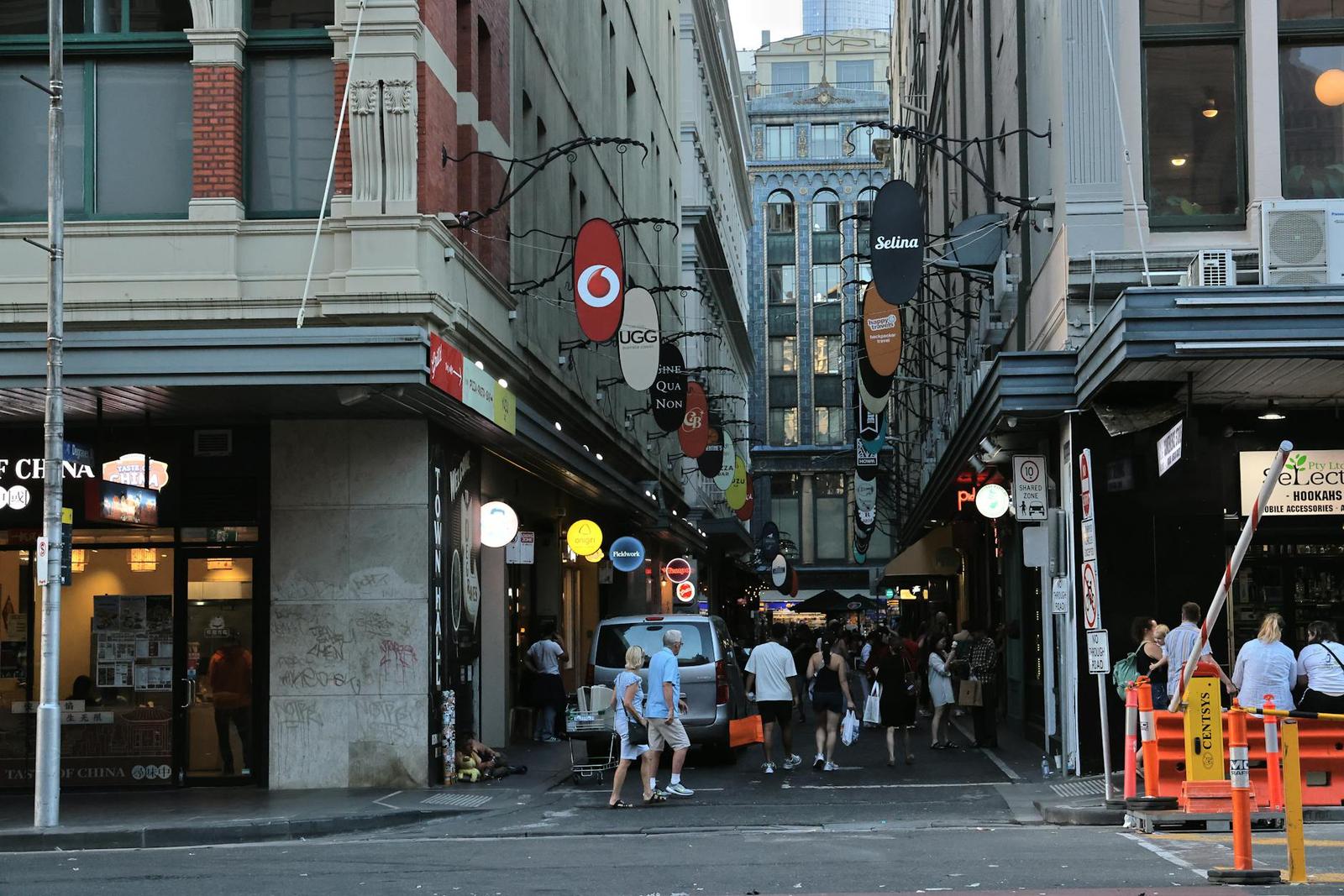 Melbourne on day 7, Australia + New Zealand