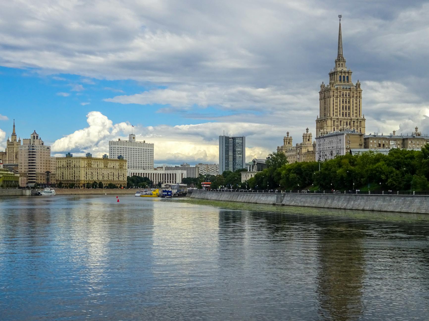 A hotel in Moscow, Russia