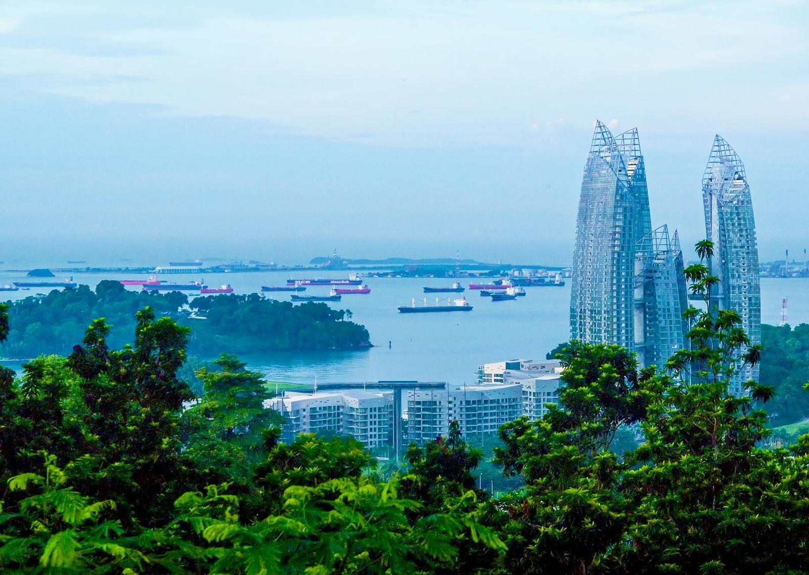 Sentosa With Mount Faber Cable Car on day 8, Singapore