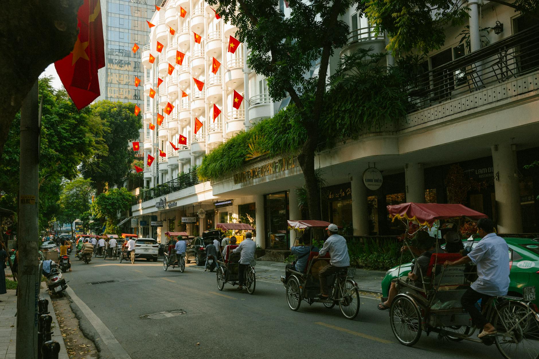A hotel in Hanoi, Vietnam
