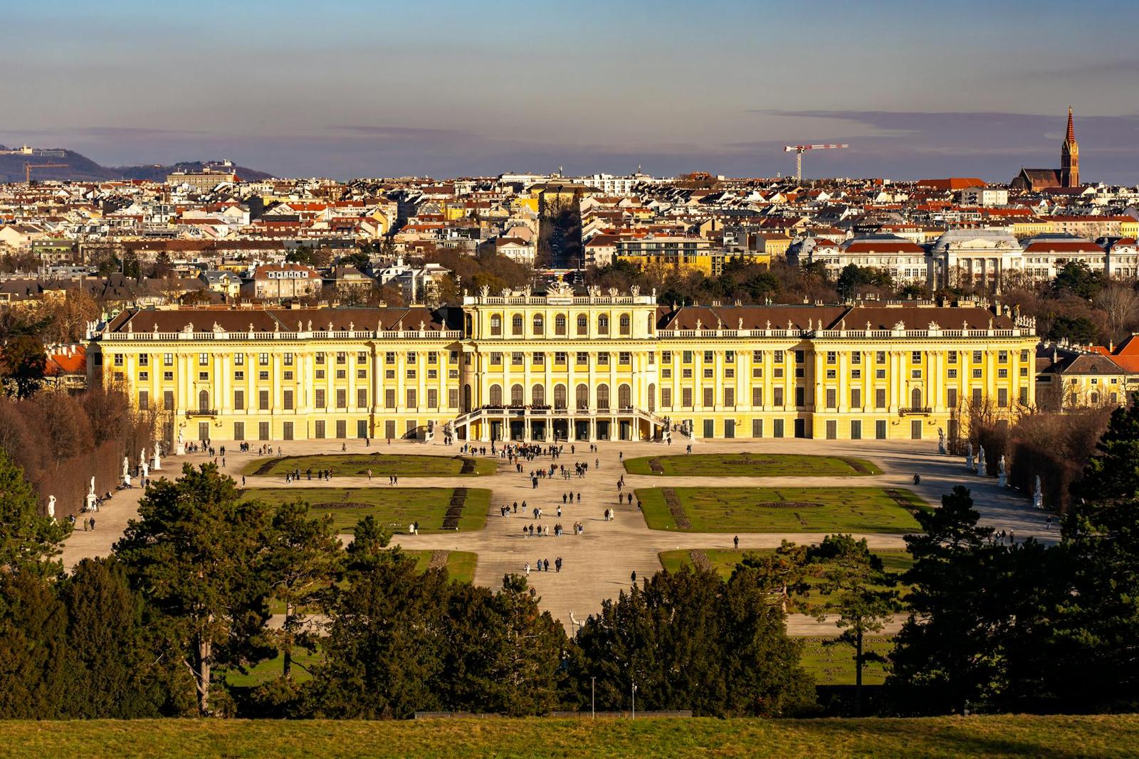 Vienna SchöNbrunn, Czechia + Austria + Hungary