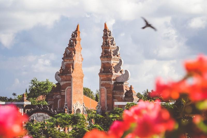 Balinese temple gate