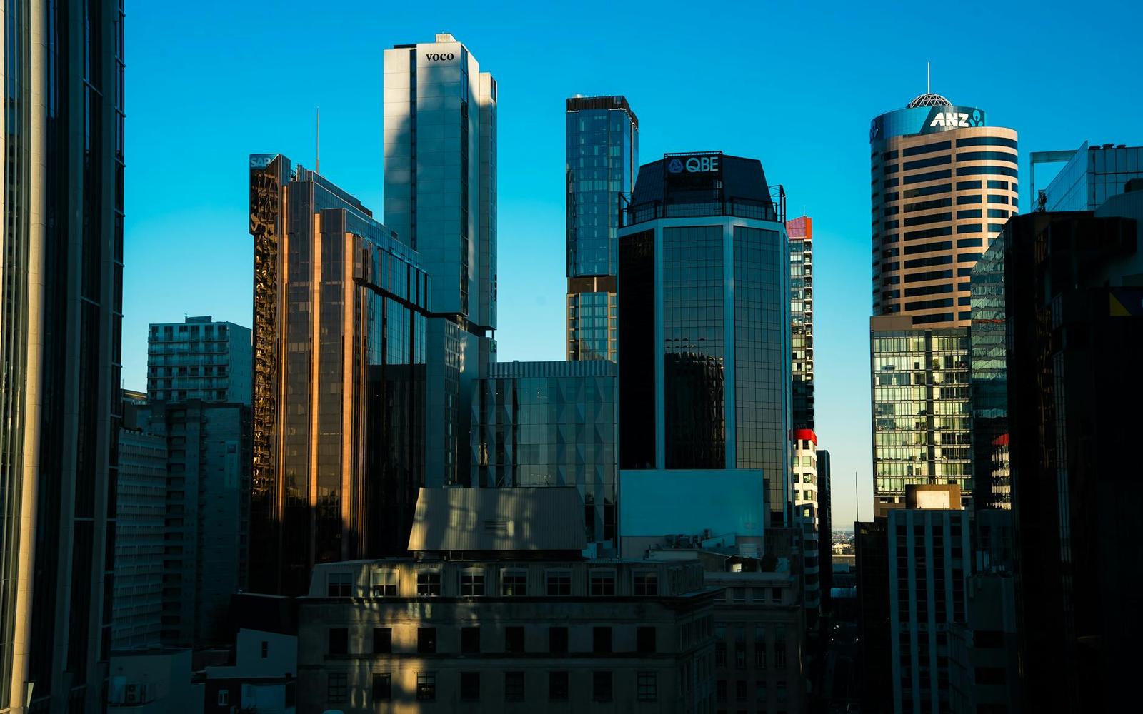 Skyline on day 7, Australia + New Zealand