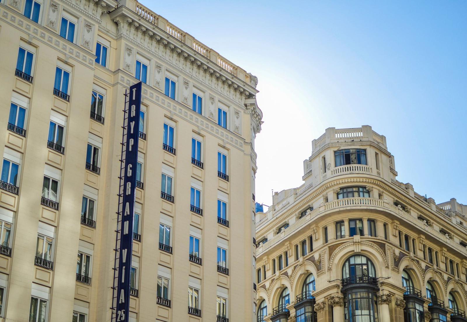 A hotel in Madrid, Spain