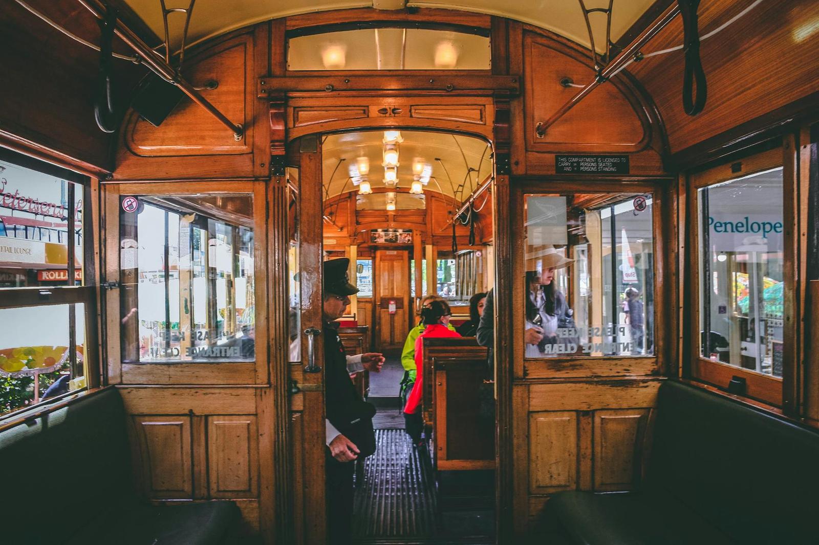 Hop On Hop Off Tour By Vintage Tram on day 10, New Zealand