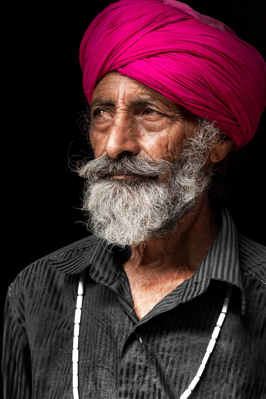 A portrait moment in India