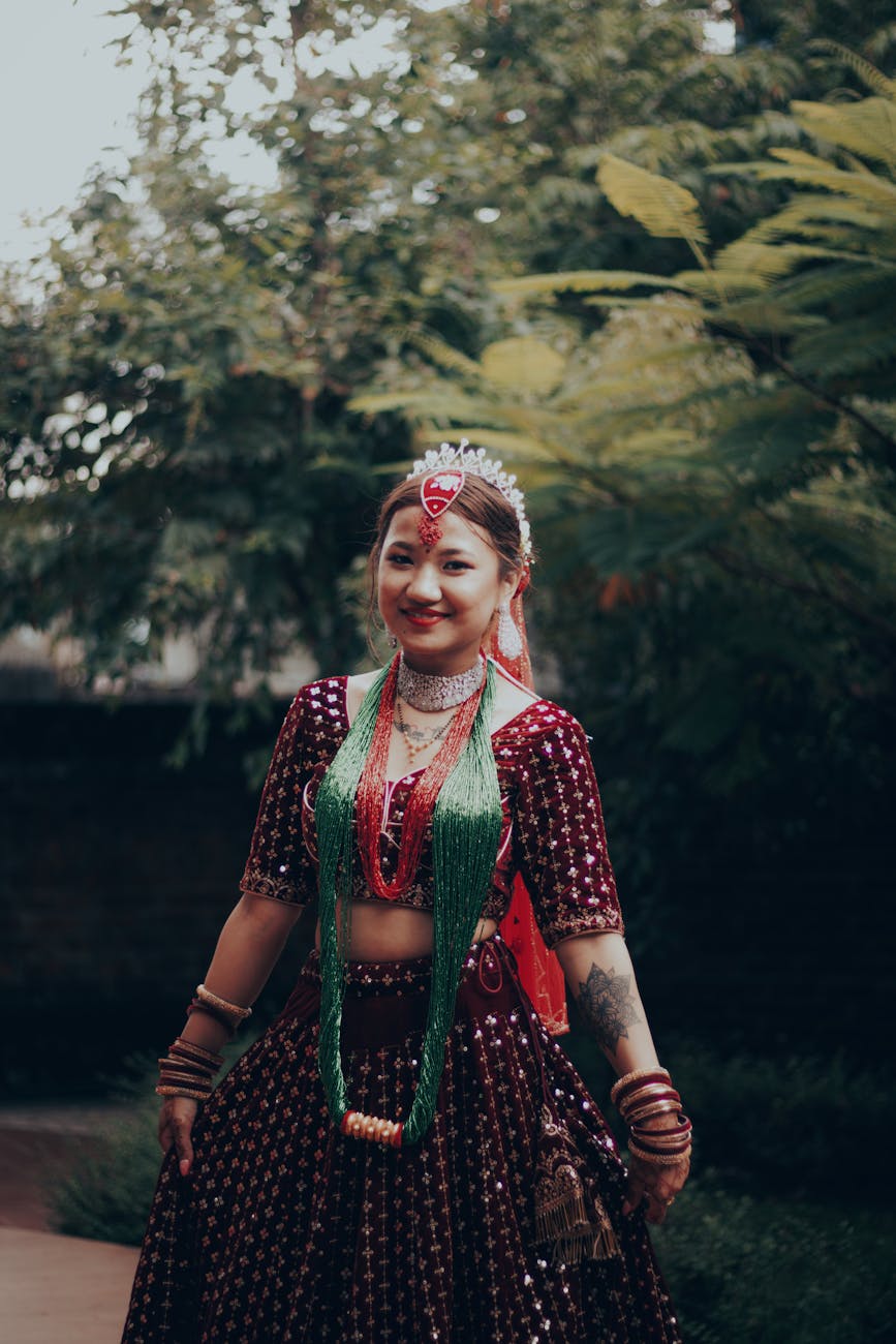 A portrait moment in India / Nepal