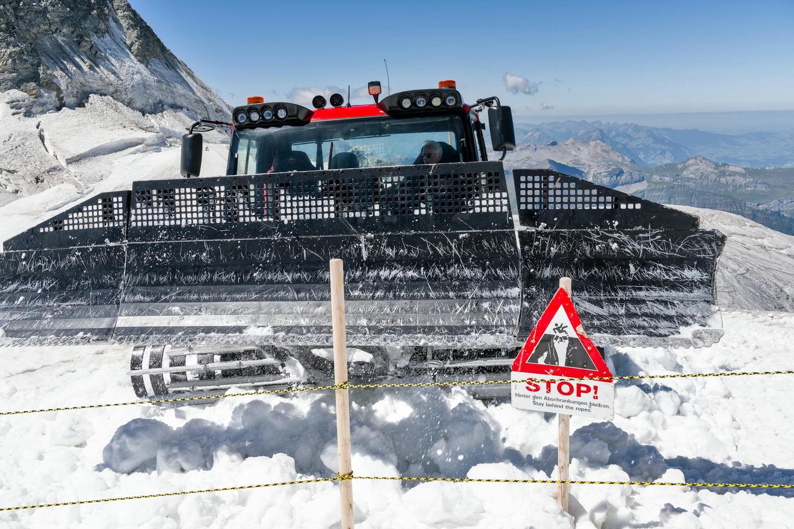 Mt Titlis With Ice Flyer With Swiss Pass on day 6, Switzerland + Italy
