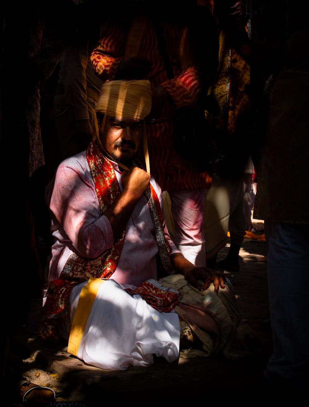 A portrait moment in India
