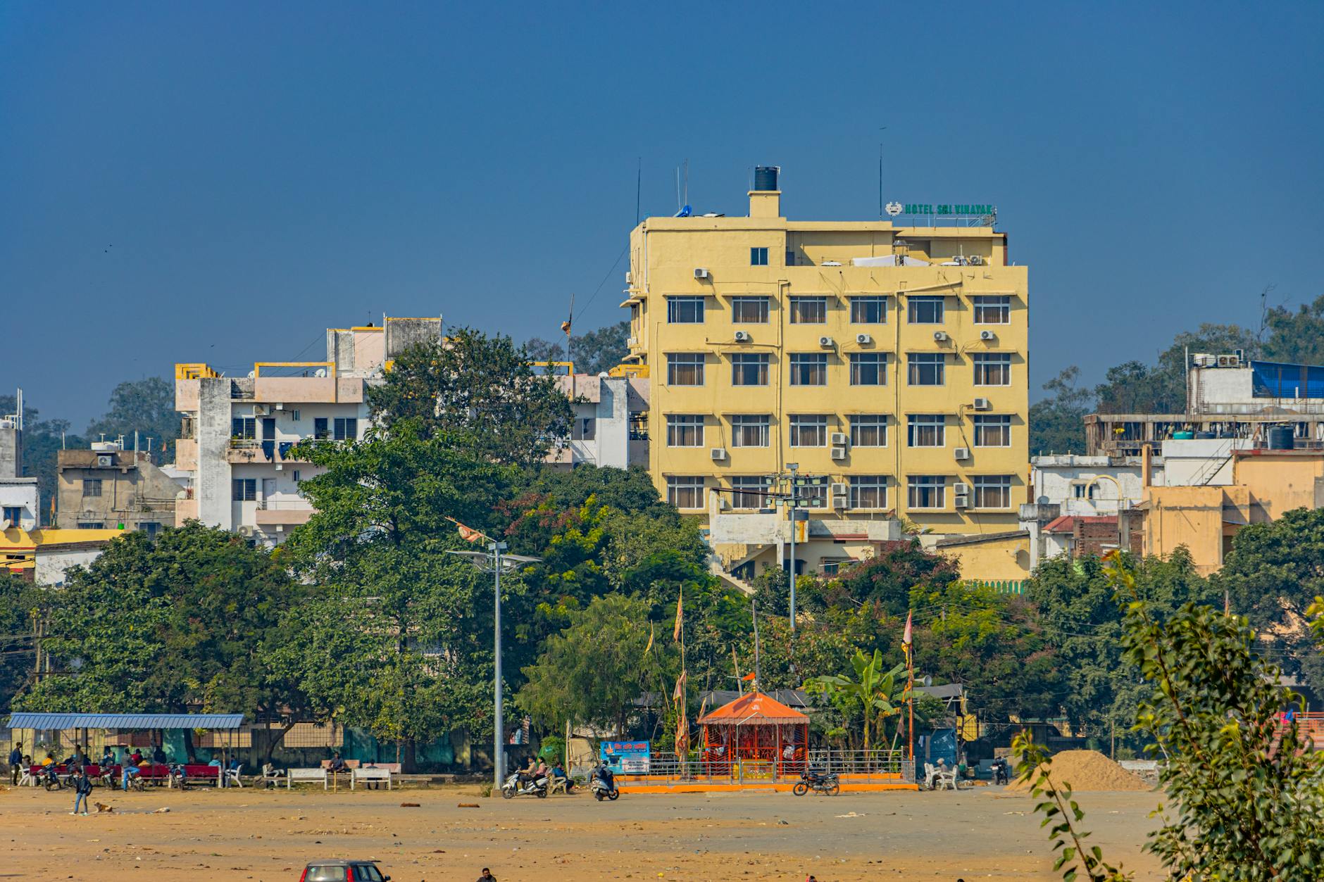 A hotel in Bhubaneshwar, India