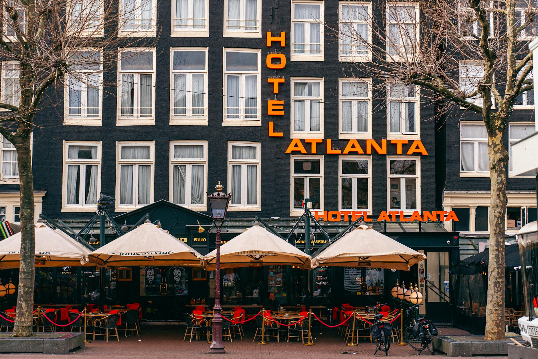 A hotel in Amsterdam, Italy + Switzerland + France + Netherlands + Belgium