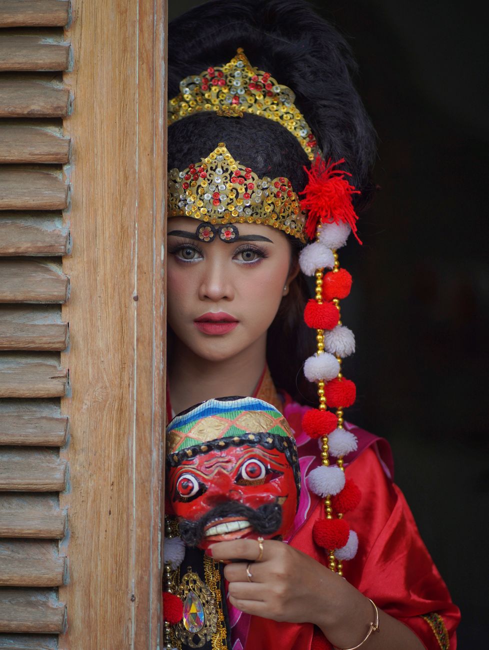A portrait moment in Indonesia