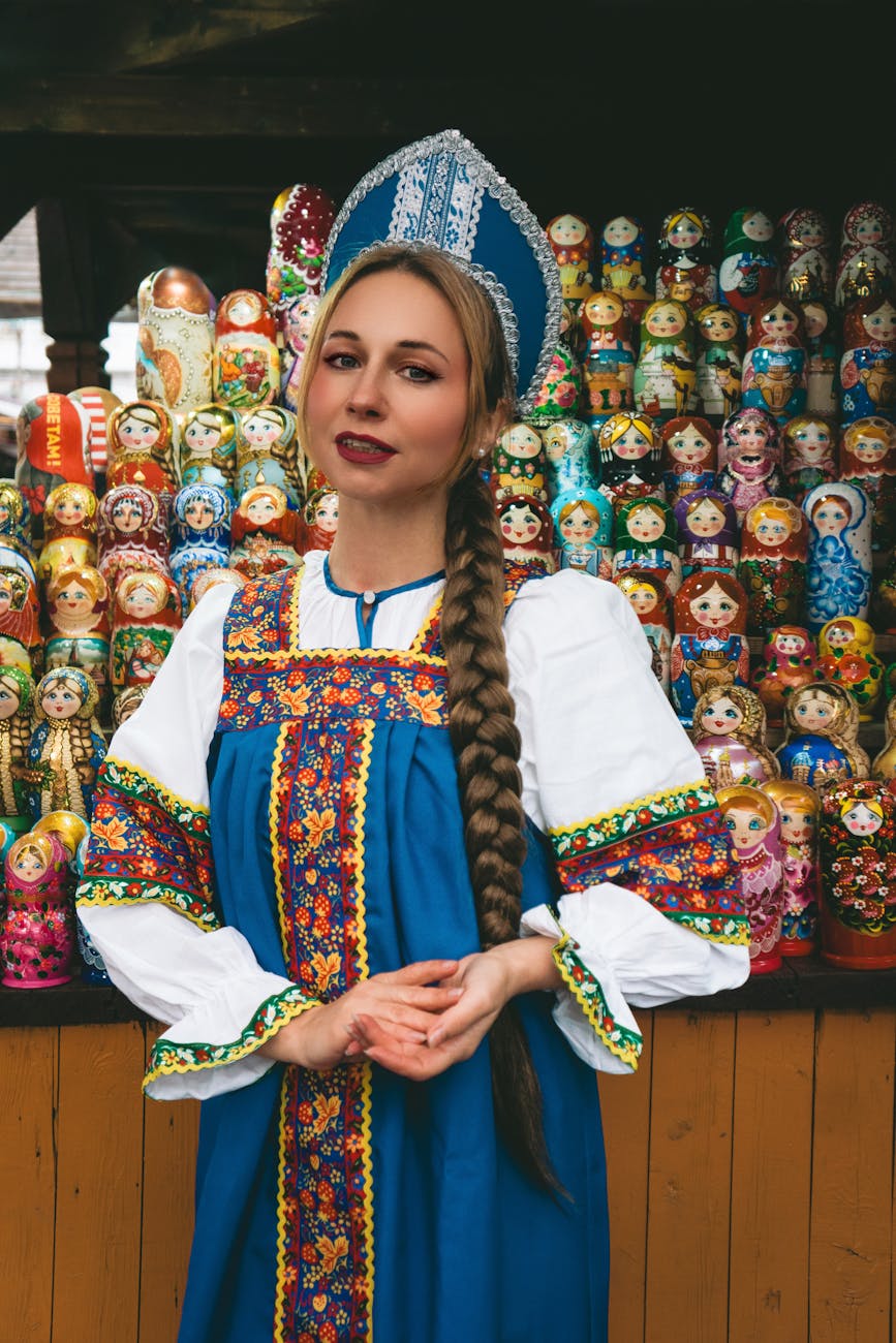 A portrait moment in Russia