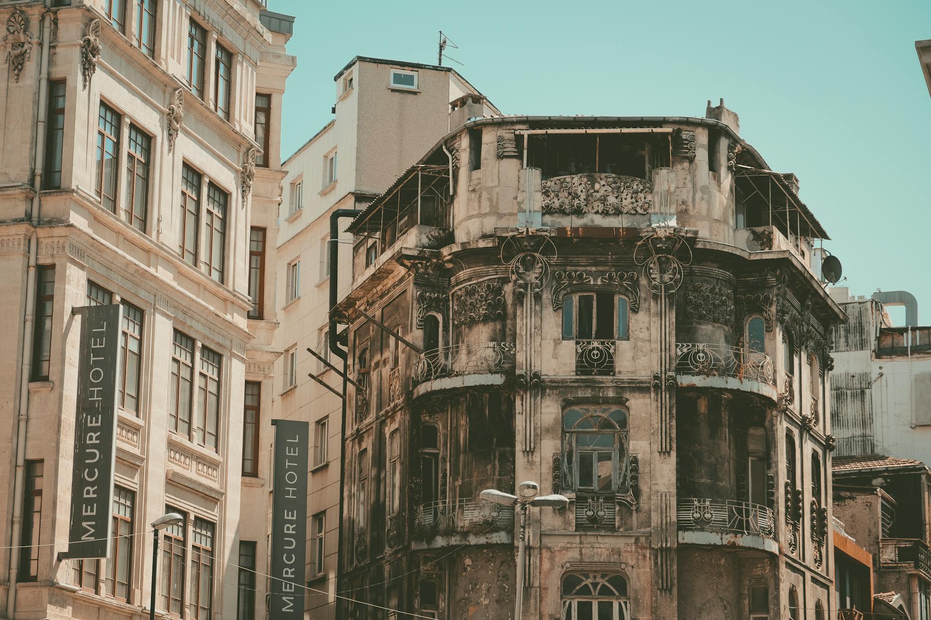 A hotel in Istanbul, Turkey