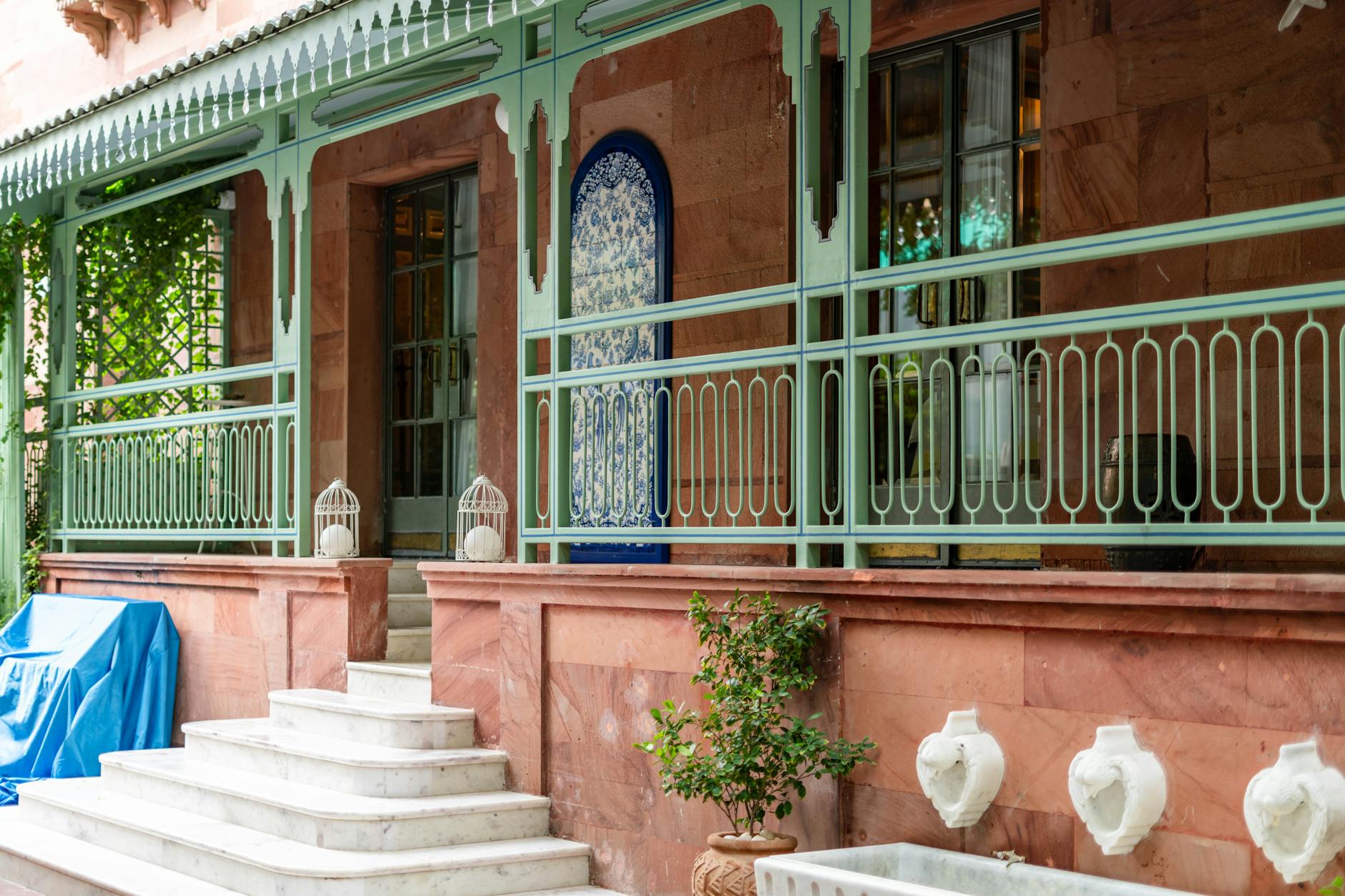A hotel in Bikaner, India