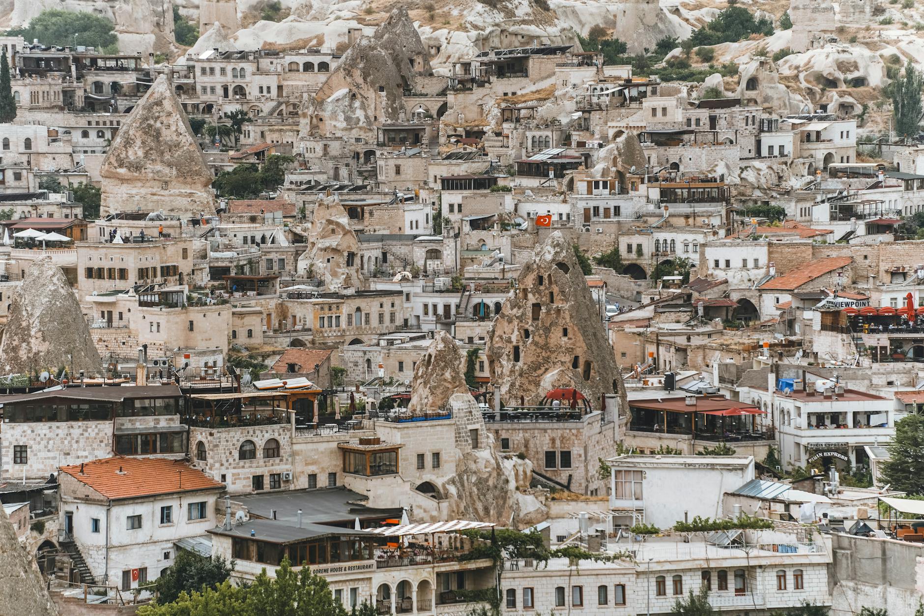A hotel in Cappadocia, Turkey