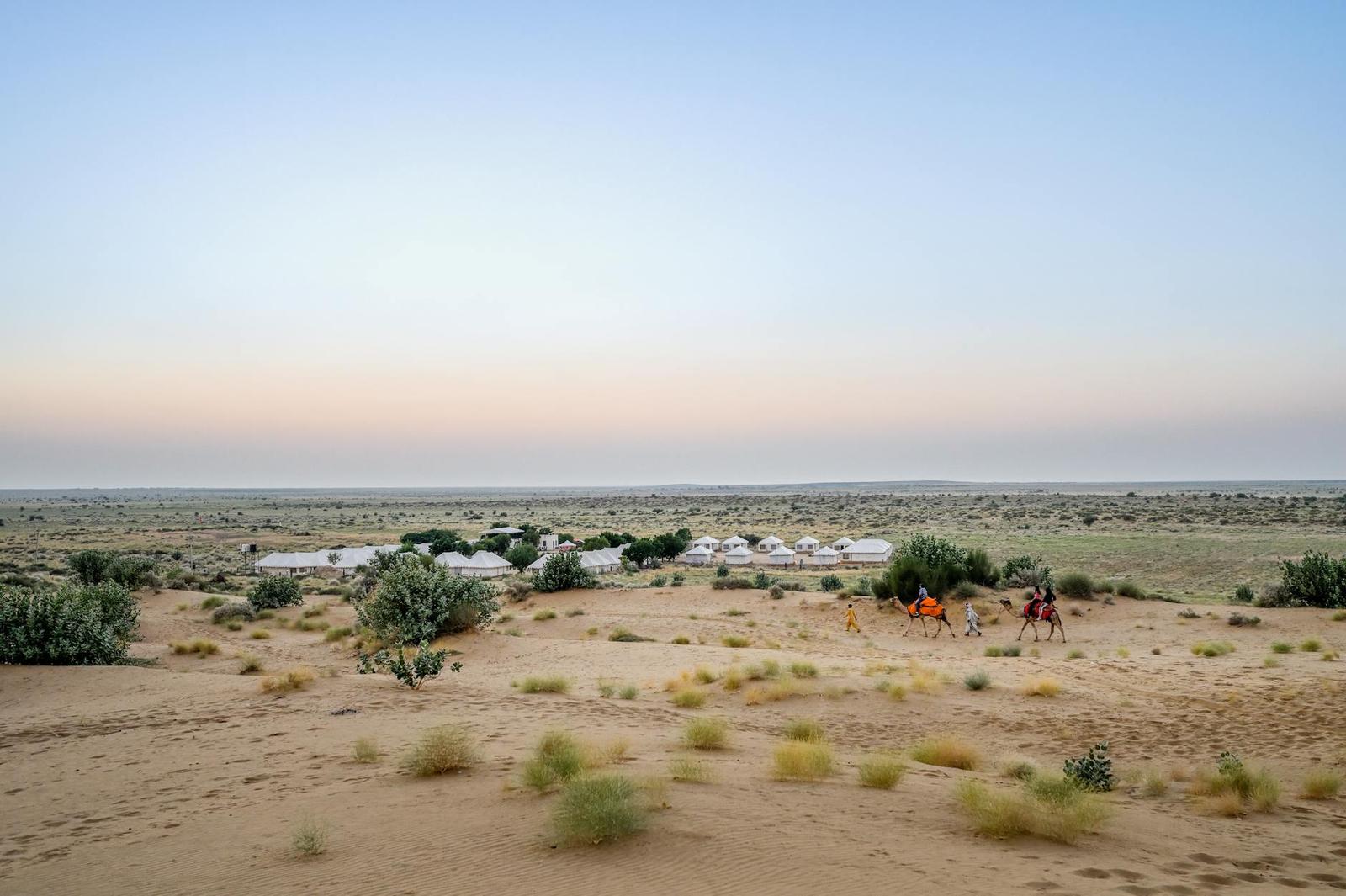 Sam Dunes Camel Safari, India