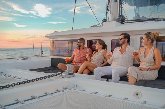 Catamaran sunset charter