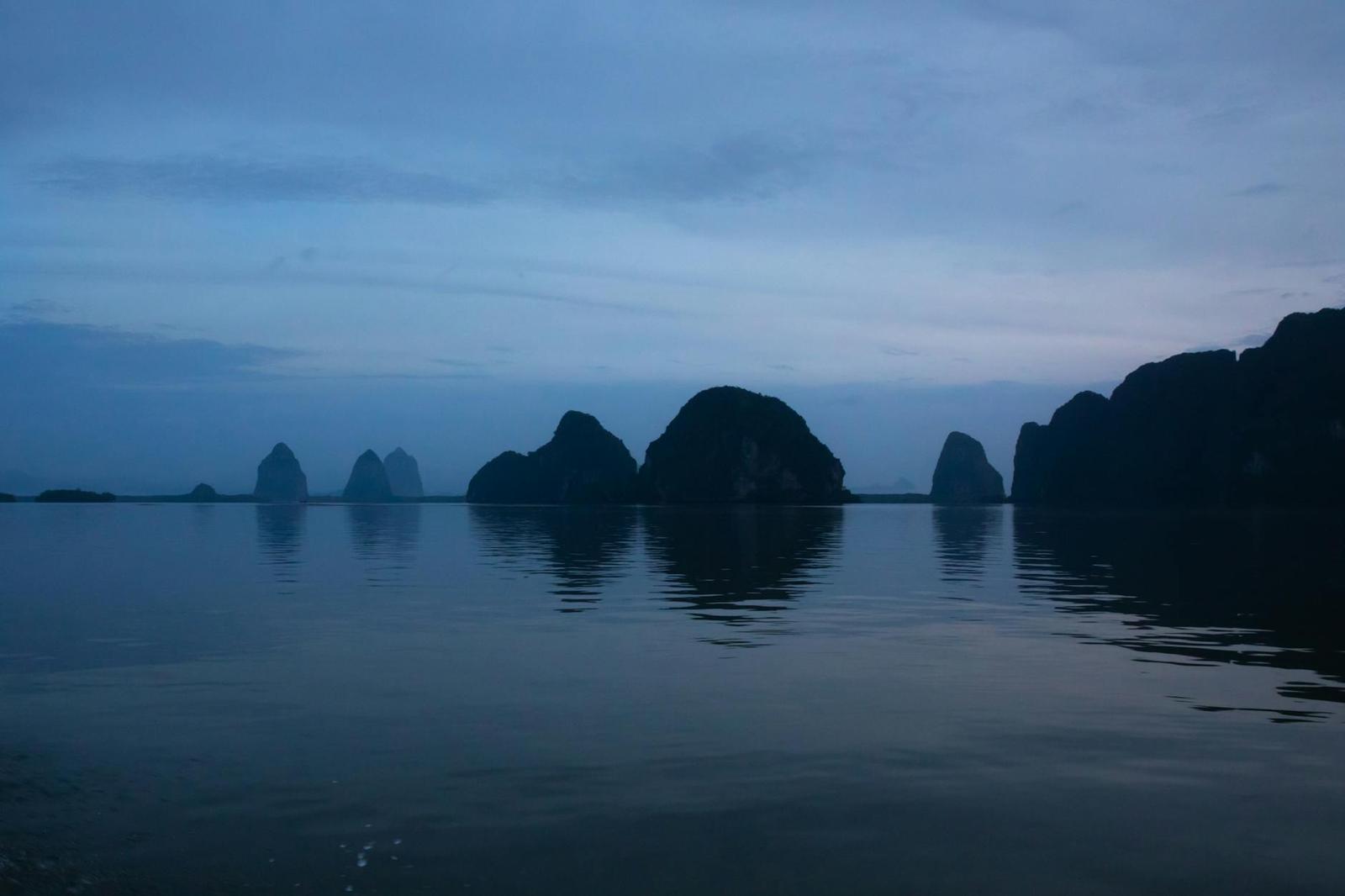 Phang Nga Bay Bioluminescent Plankton + Twilight Sea Canoes Tour By Shared Big Boat on day 2, Thailand