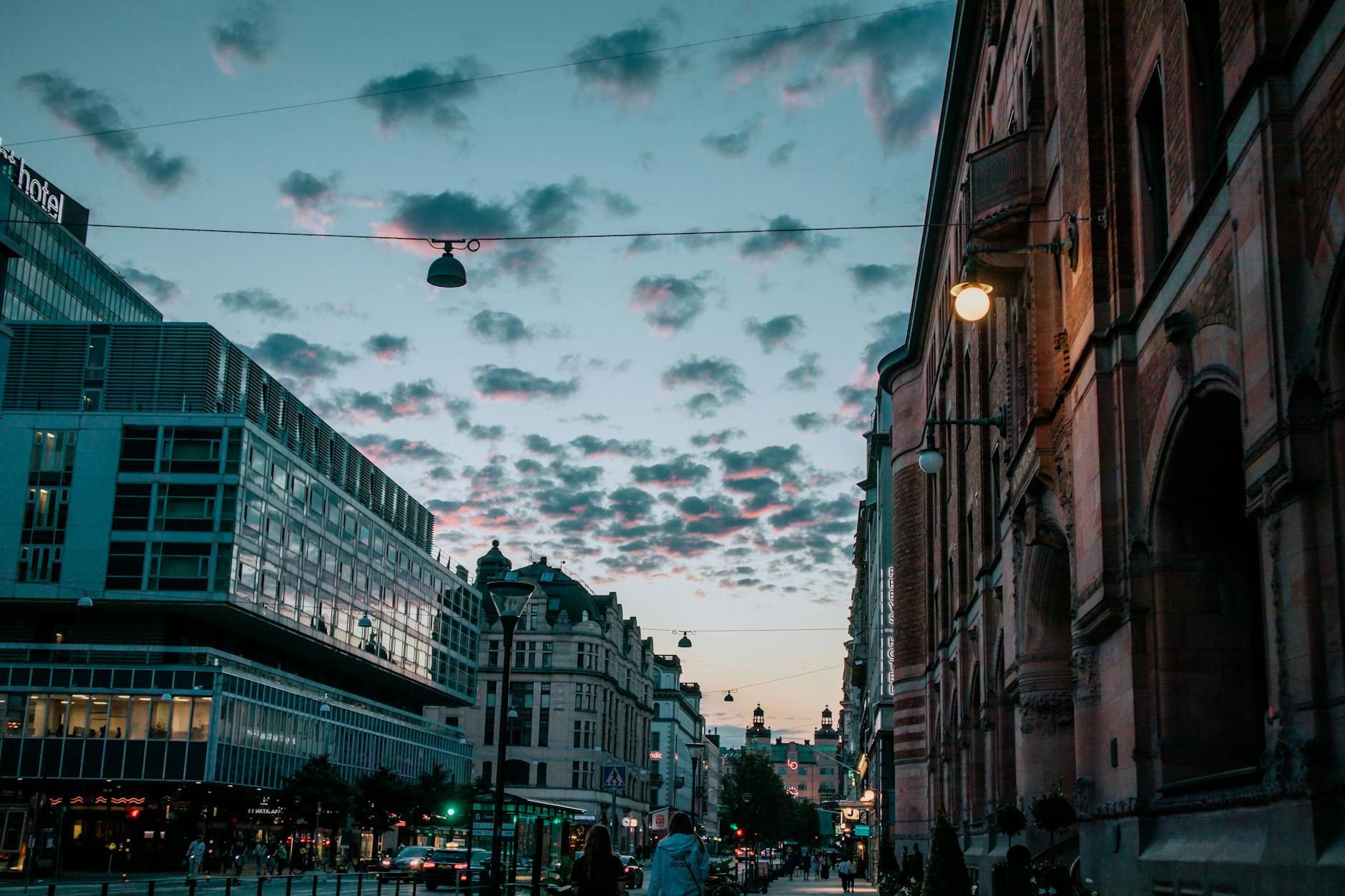 A hotel in Stockholm, Finland + Sweden + Norway + Denmark
