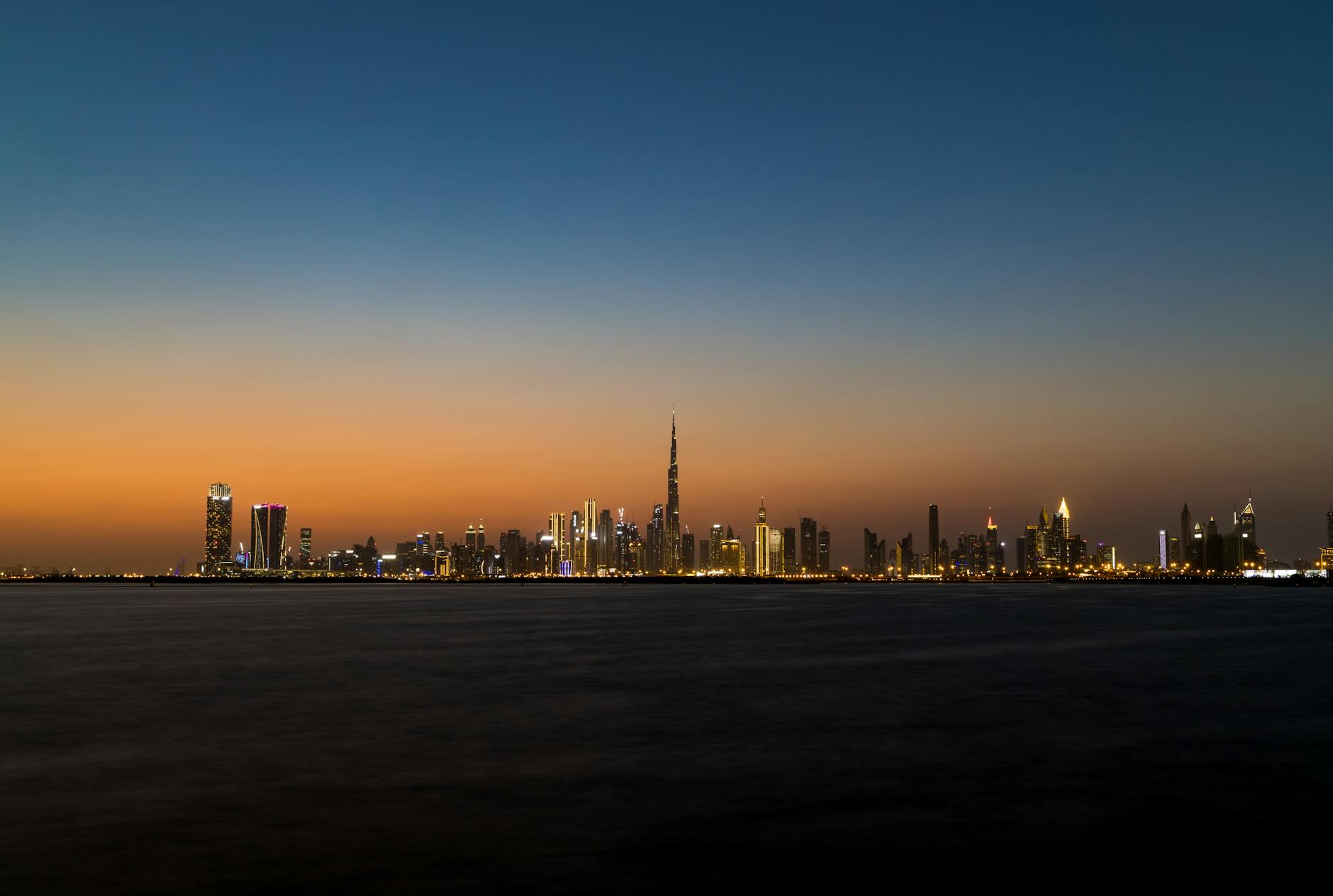 UAE at golden hour