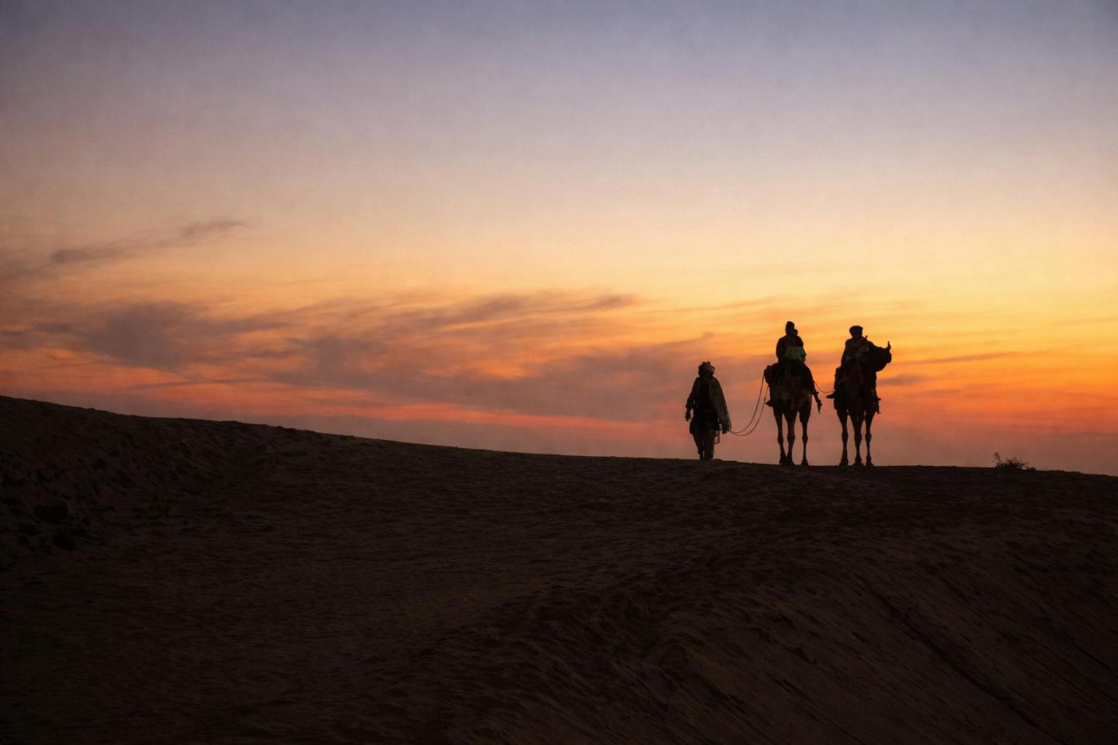 Sam Sand Dunes Camel Safari, India
