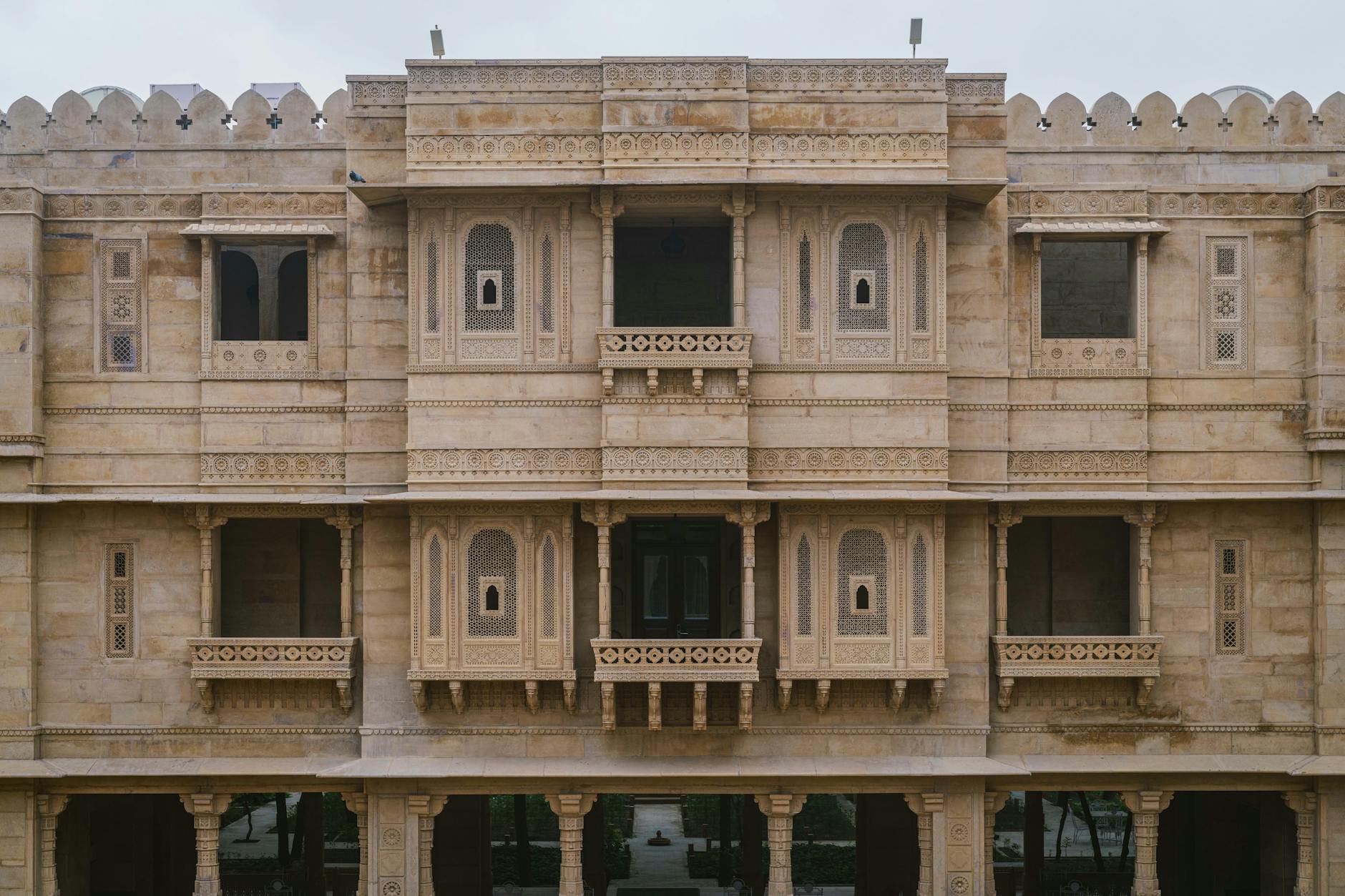 A hotel in Jaisalmer, India