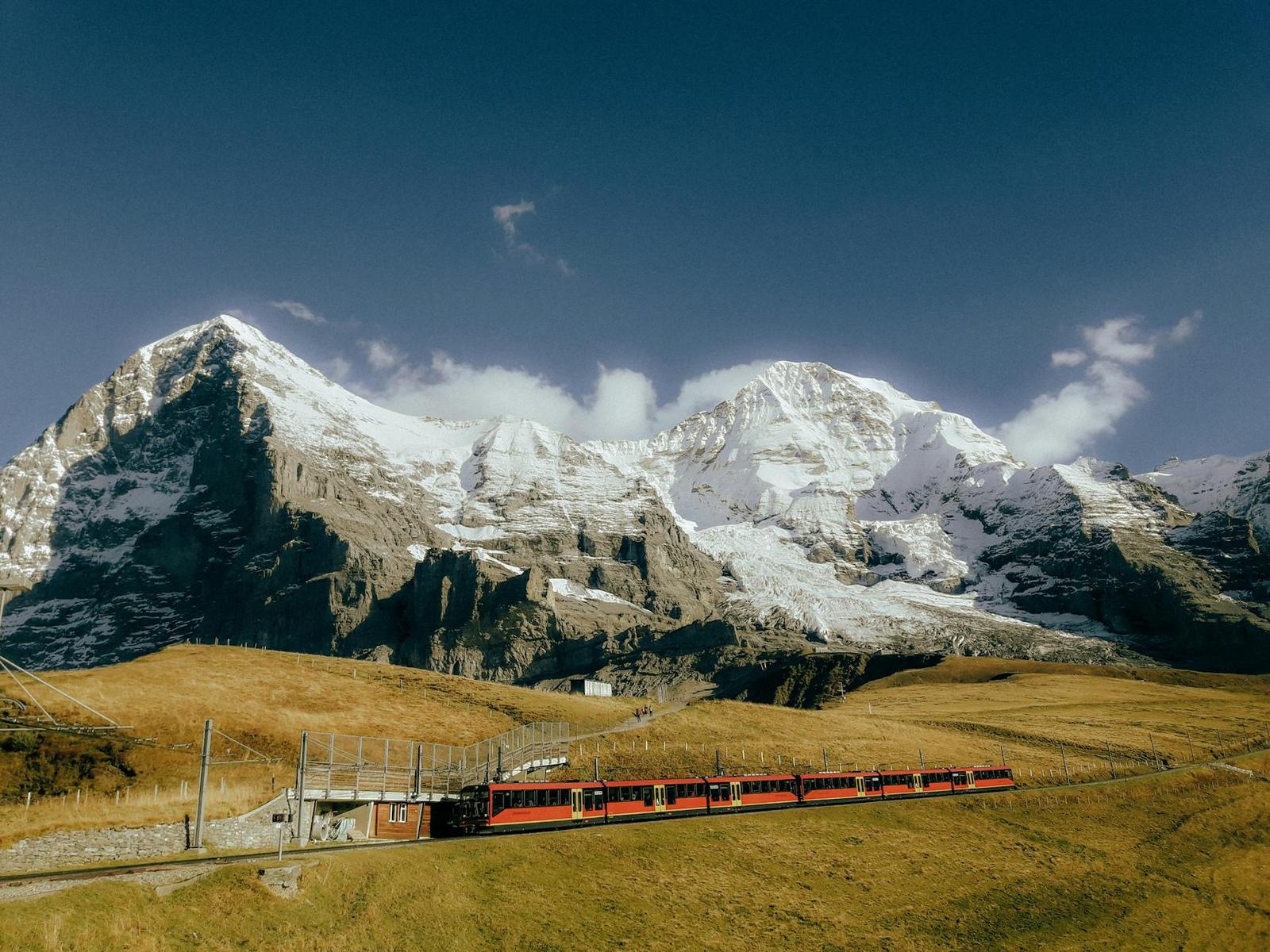 Mt Jungfraujoch With Eiger Express on day 6, France + Switzerland + Italy