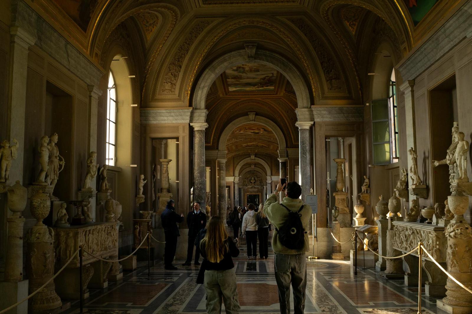 Vatican Museum on day 3, Italy + Switzerland