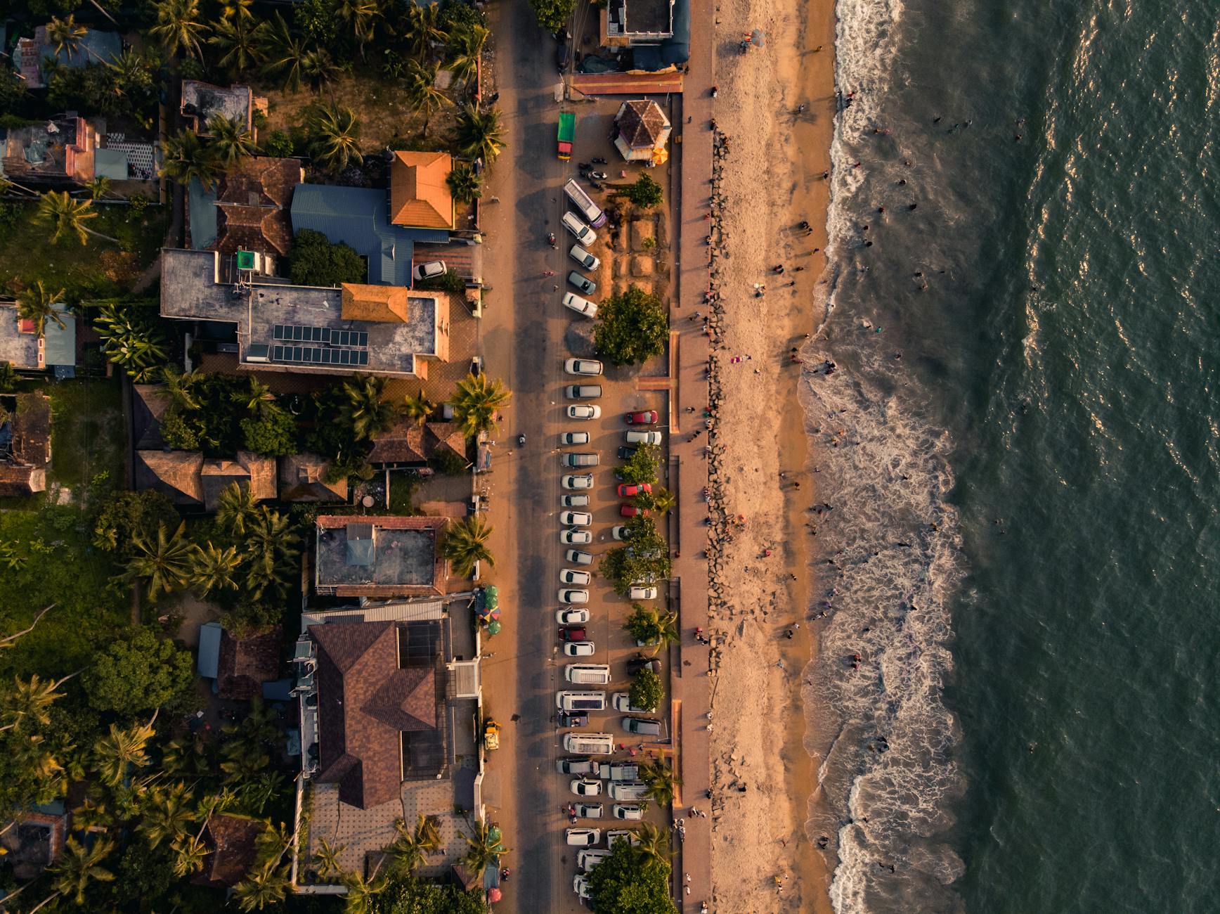 India from above