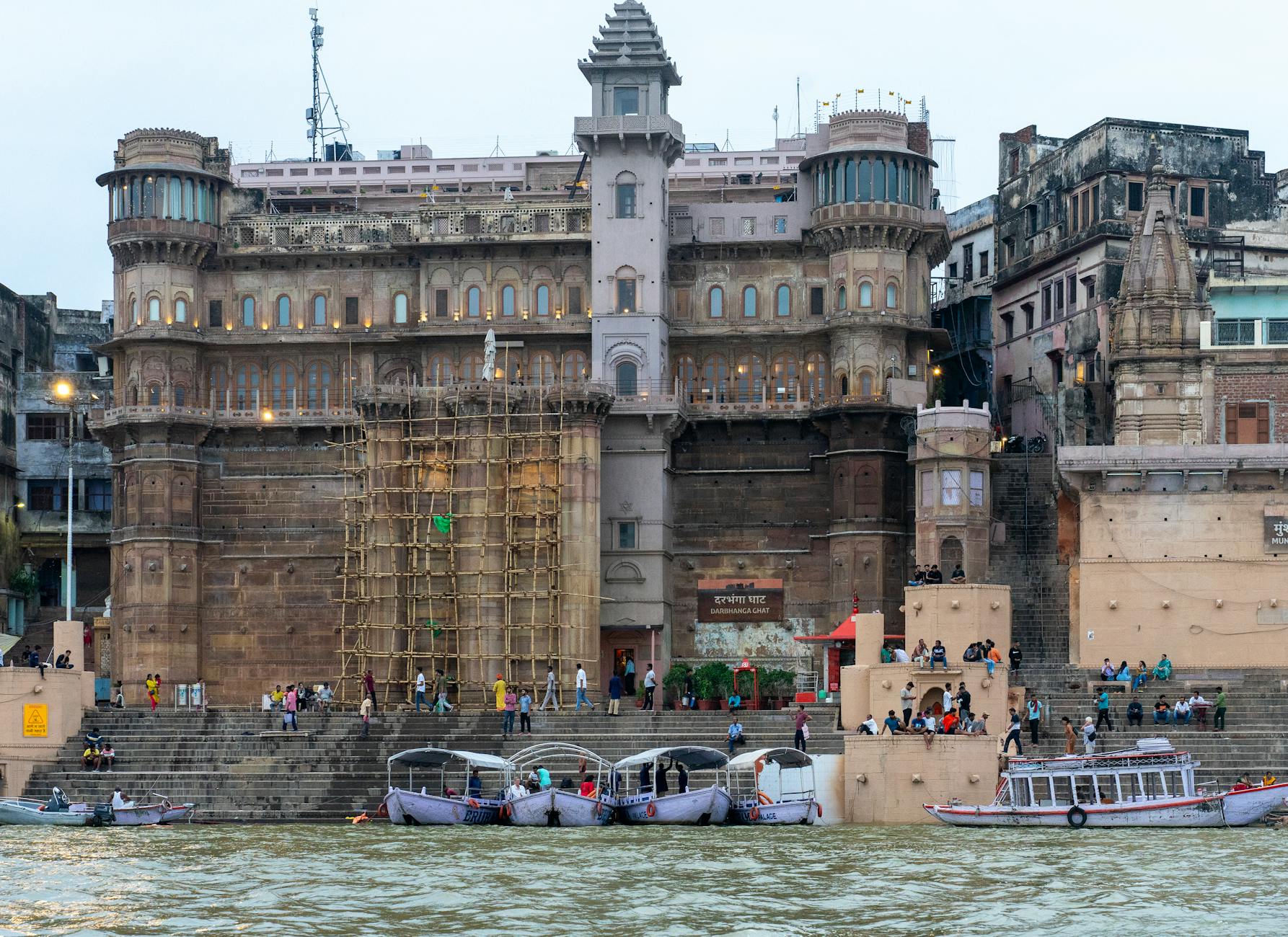 A hotel in Varanasi, India