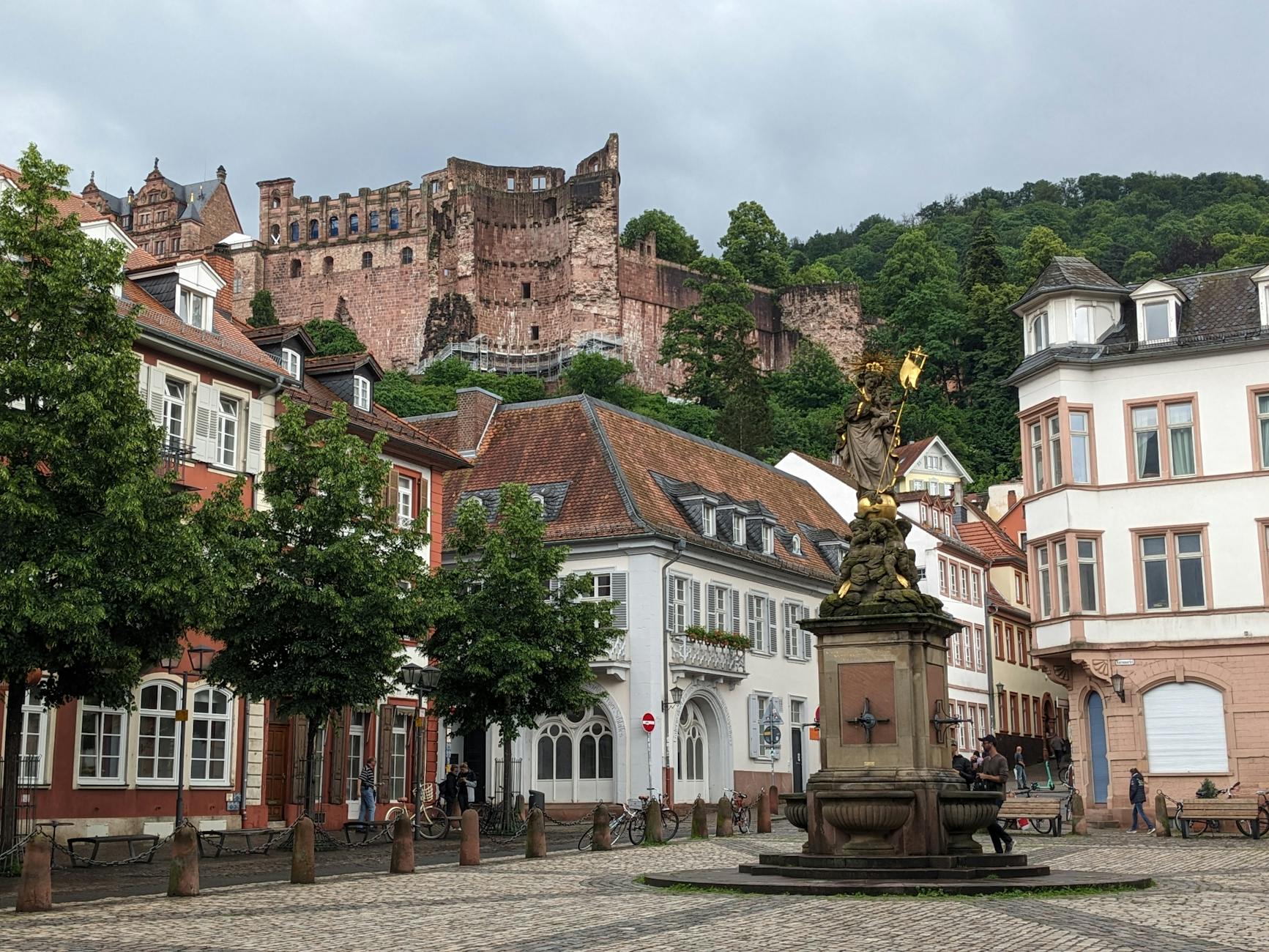 Heidelberg Castle, Italy + Switzerland + France + Germany