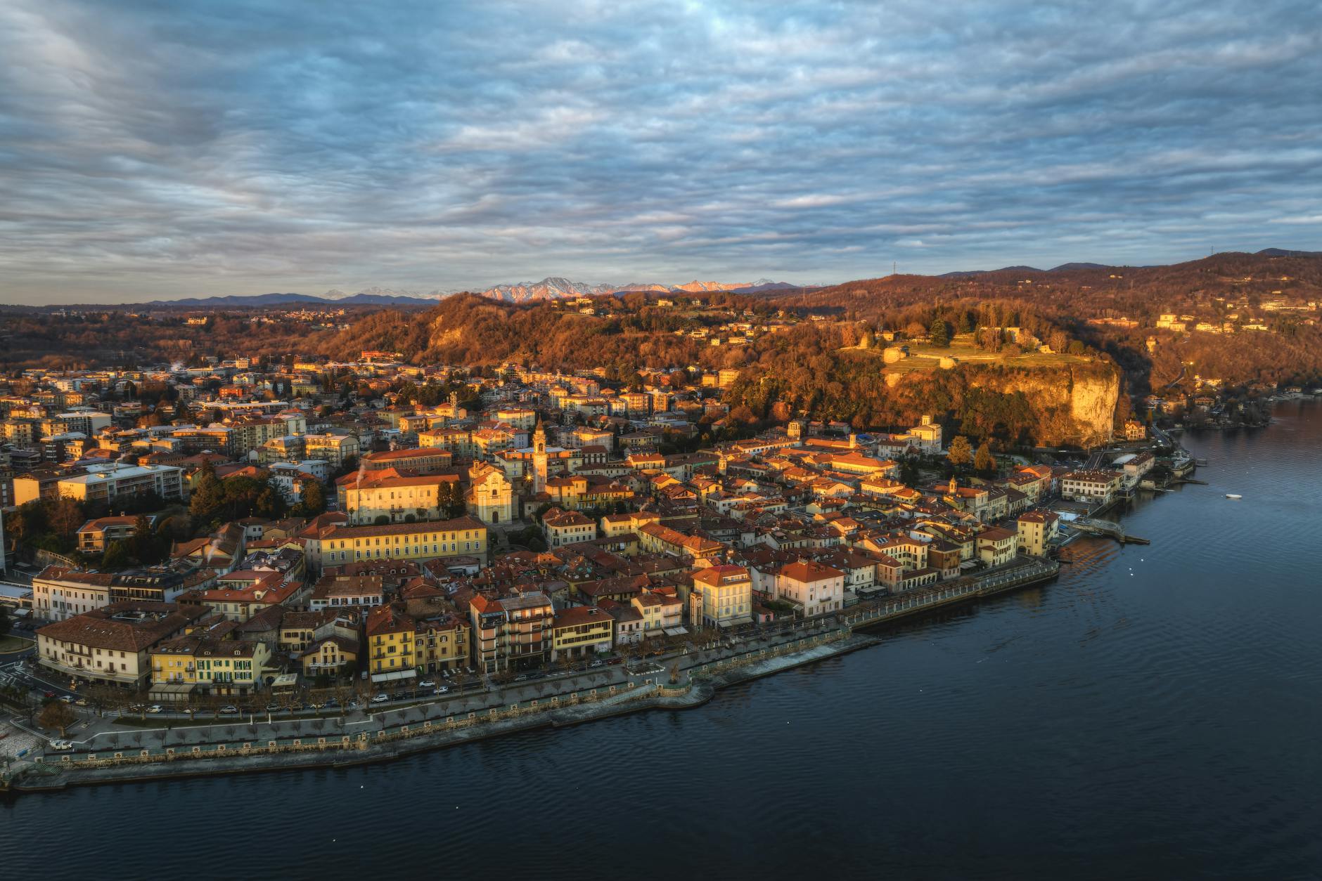 Switzerland + Italy at golden hour