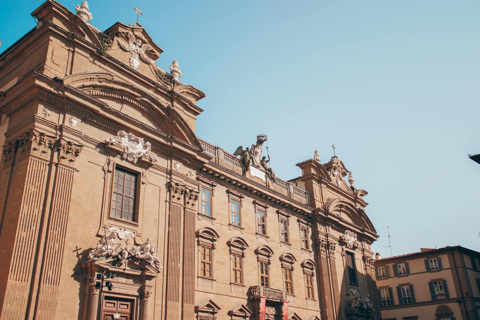 A hotel in Florence, France + Switzerland + Italy