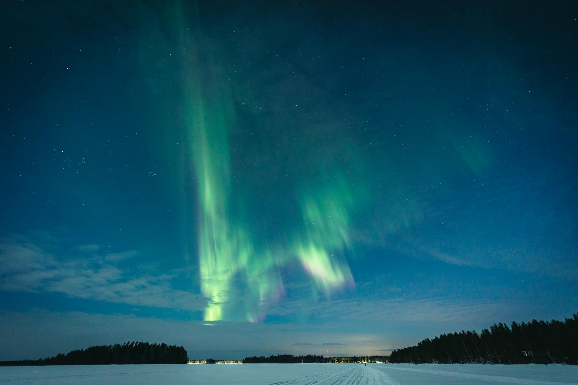 Finland at golden hour