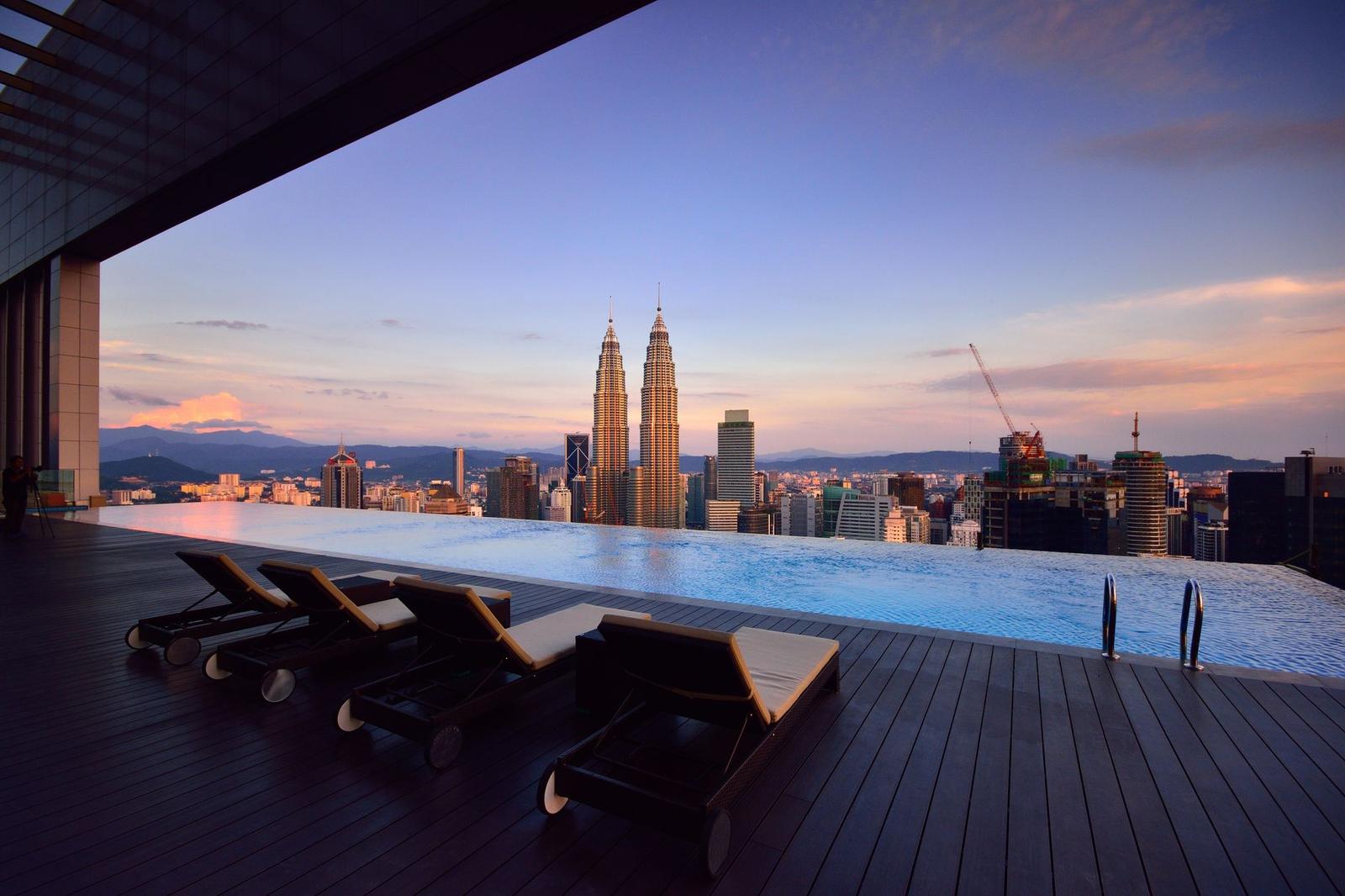 A hotel in Kuala Lumpur, Malaysia + Indonesia