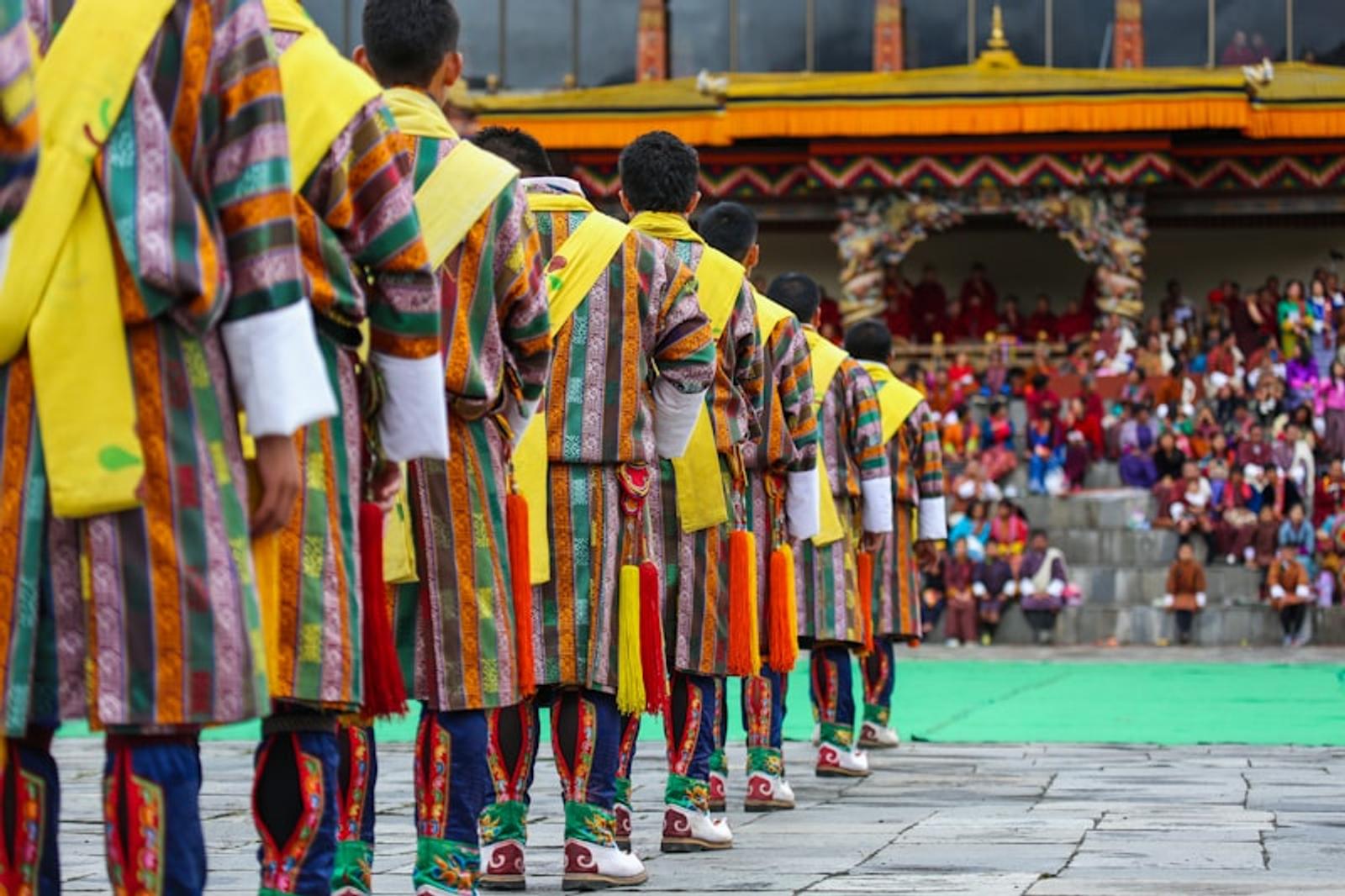 Bhutanese masked dance
