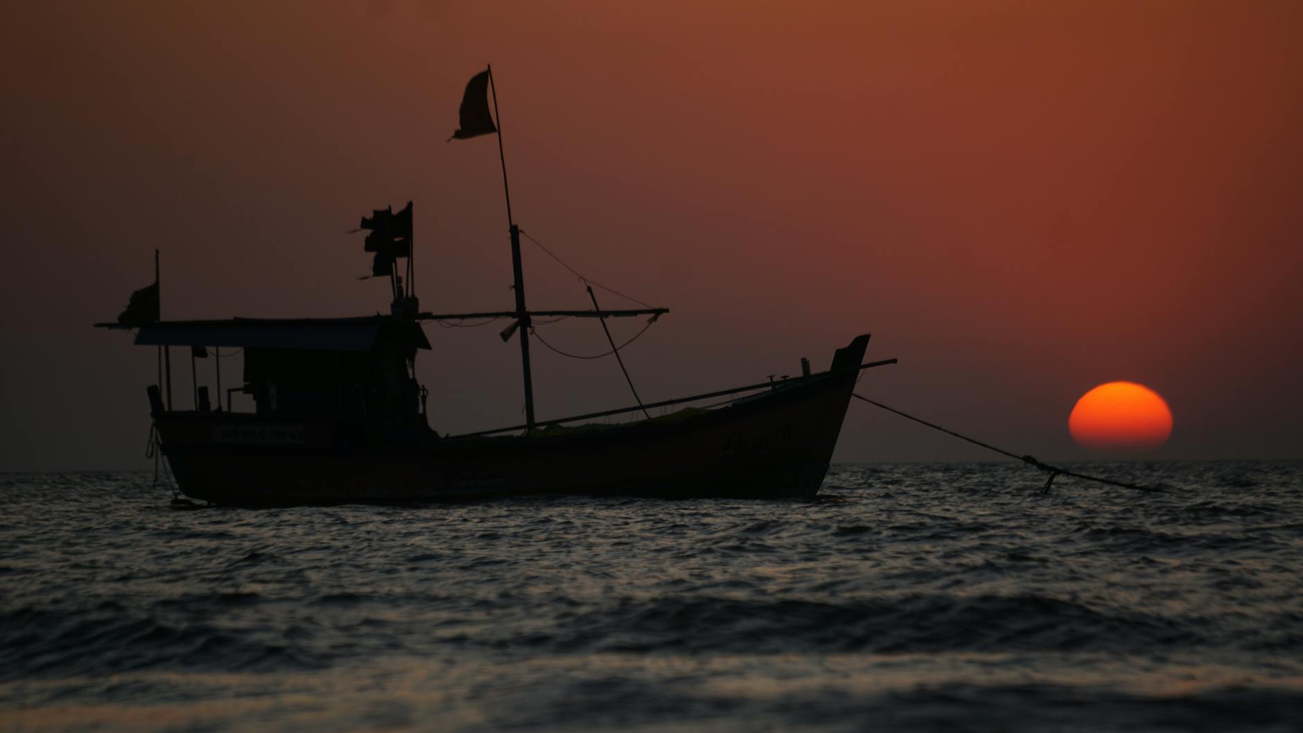 India at golden hour