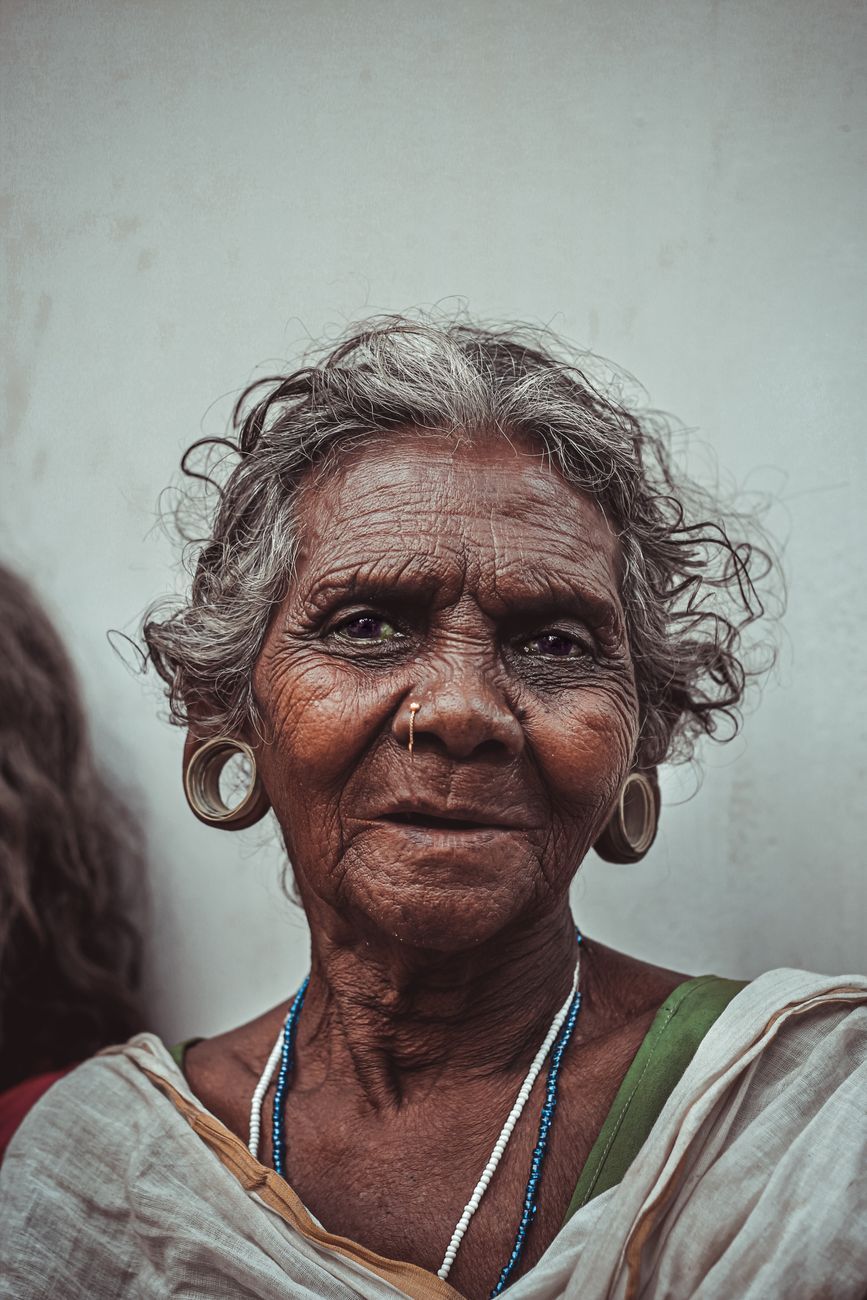 A portrait moment in India