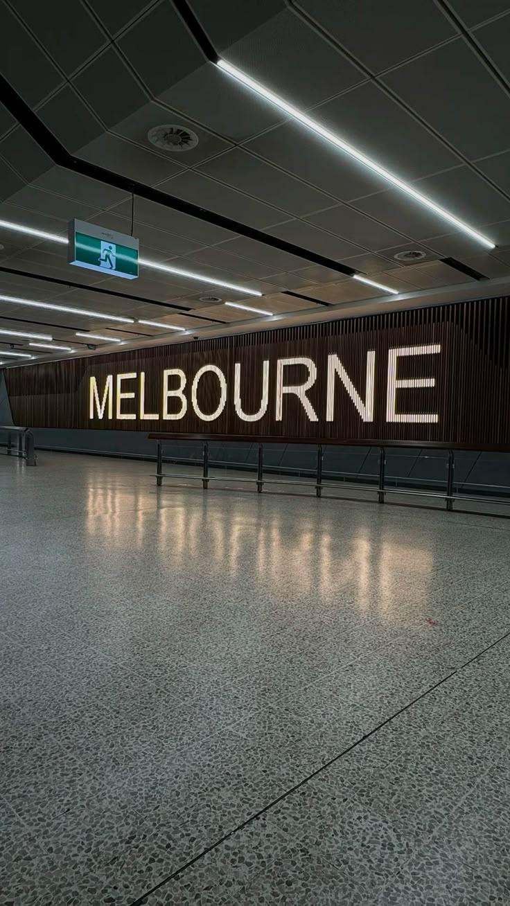Arrive in Melbourne