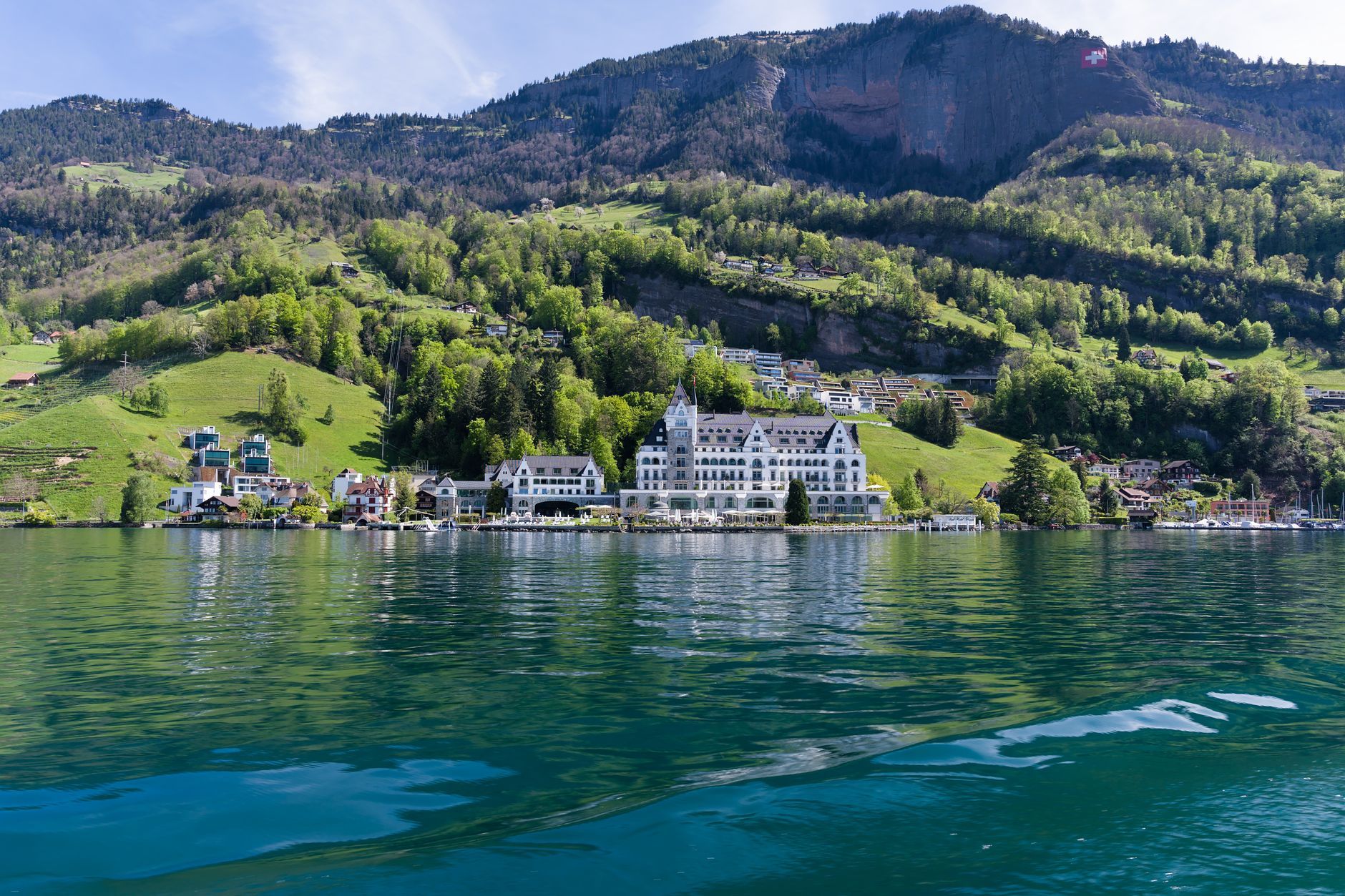 A hotel in Lucerne, Netherlands + France + Switzerland