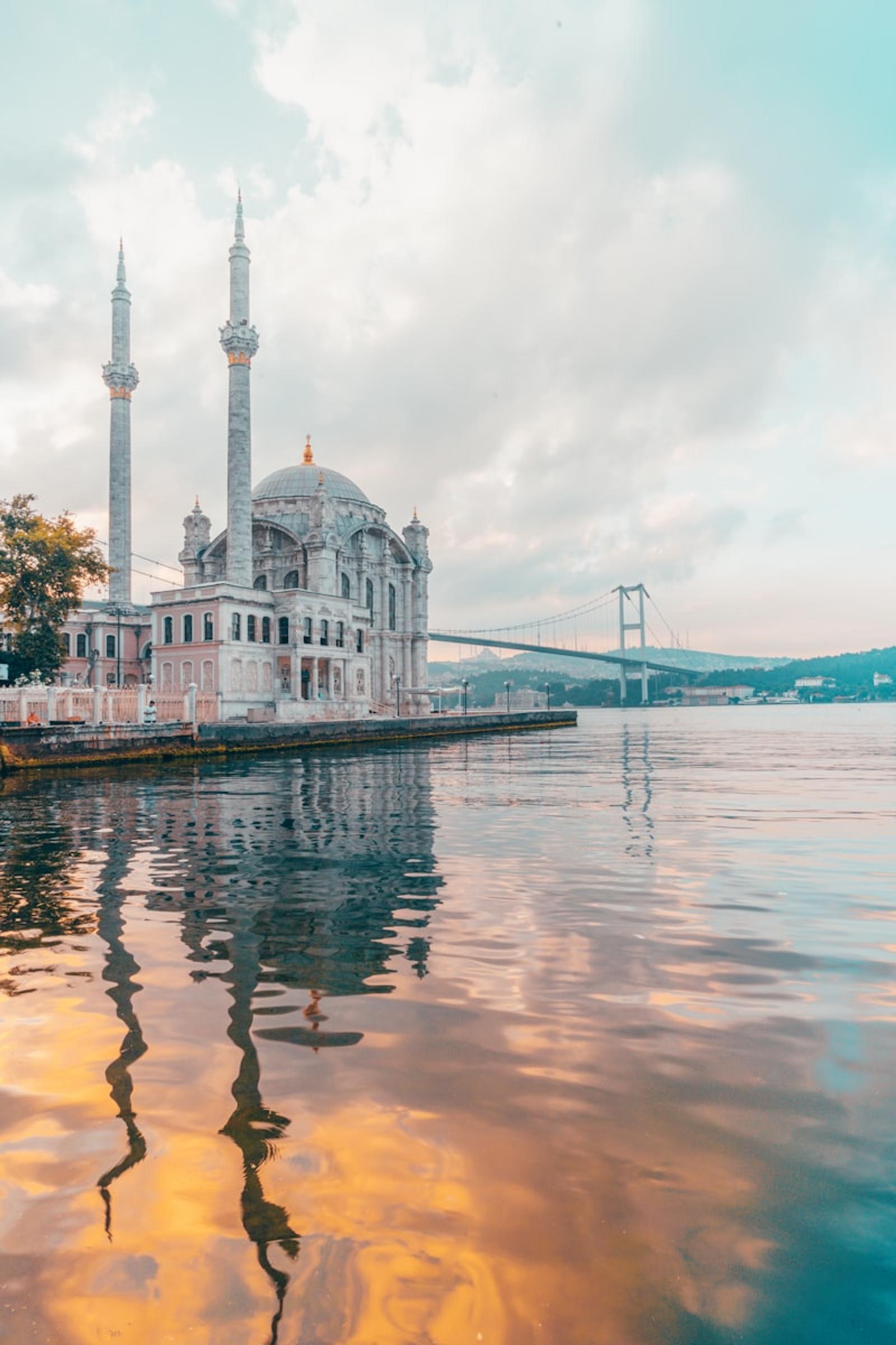Galata Bridge and tower
