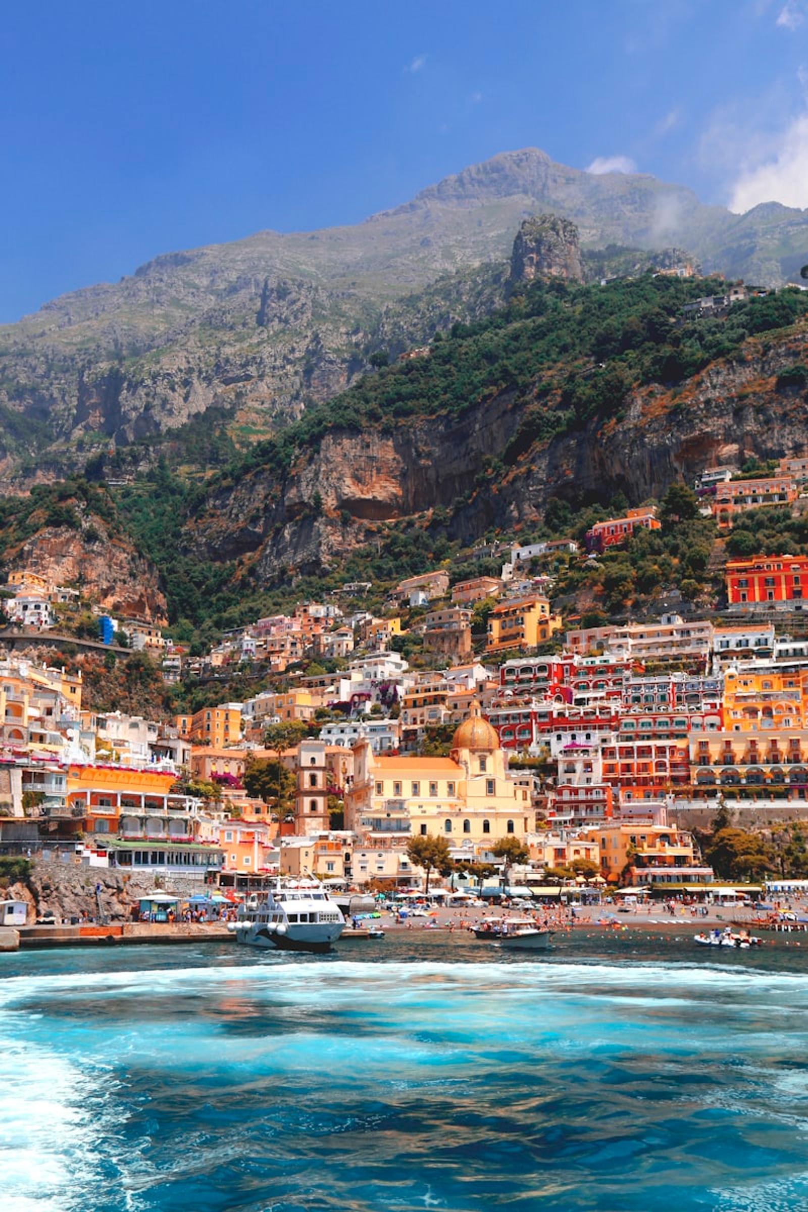 Positano on the Amalfi coast