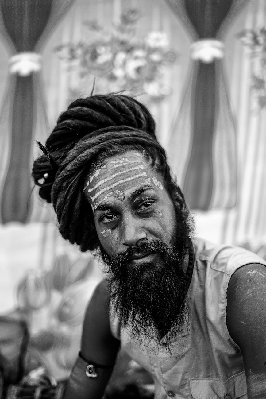 A portrait moment in India